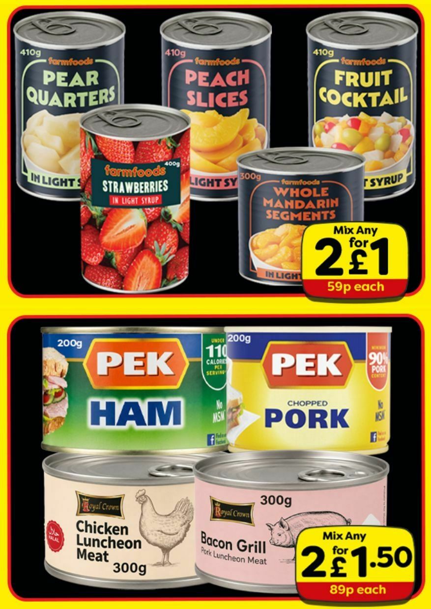 Farmfoods Offers from 30 July