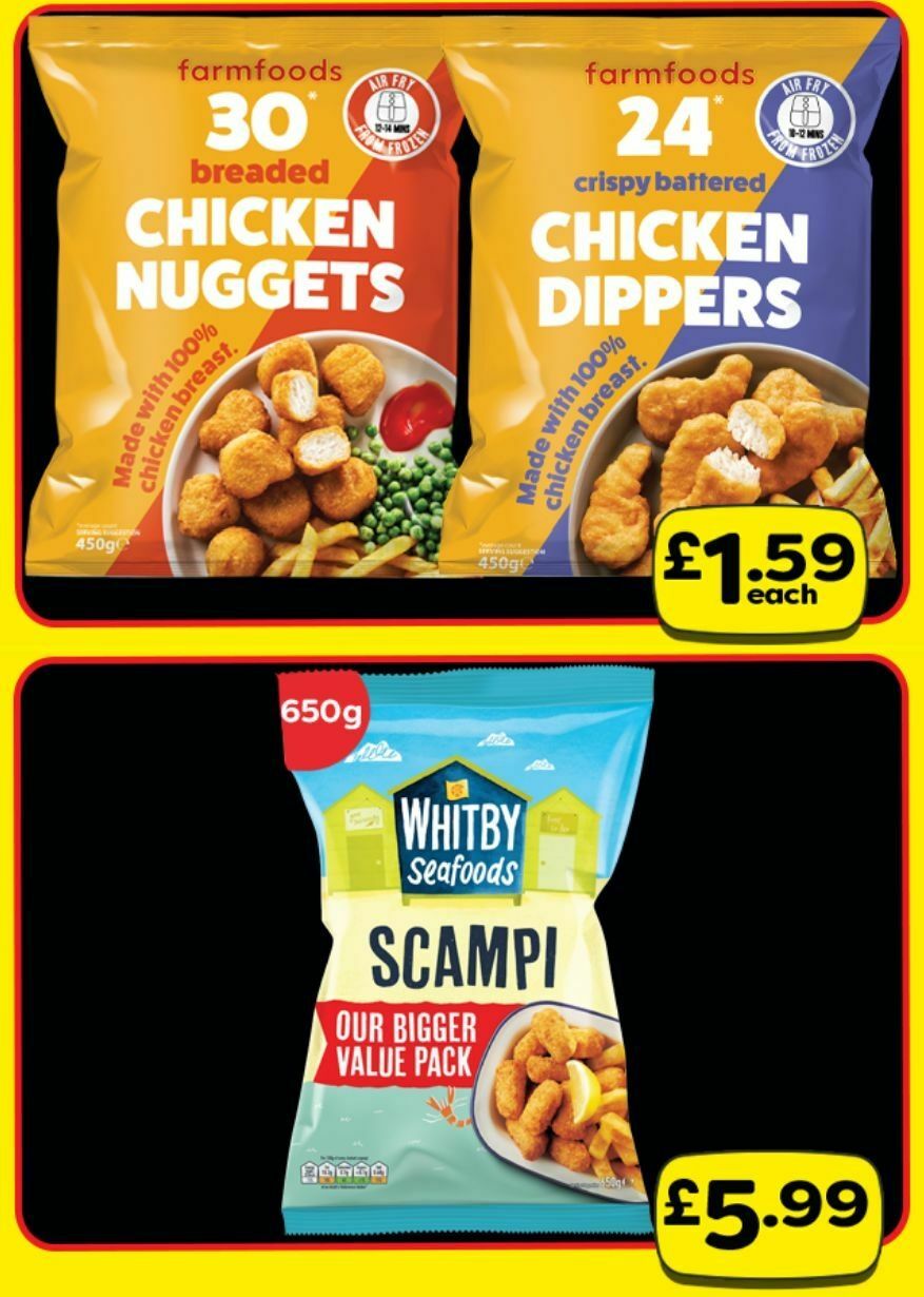 Farmfoods Offers from 4 August