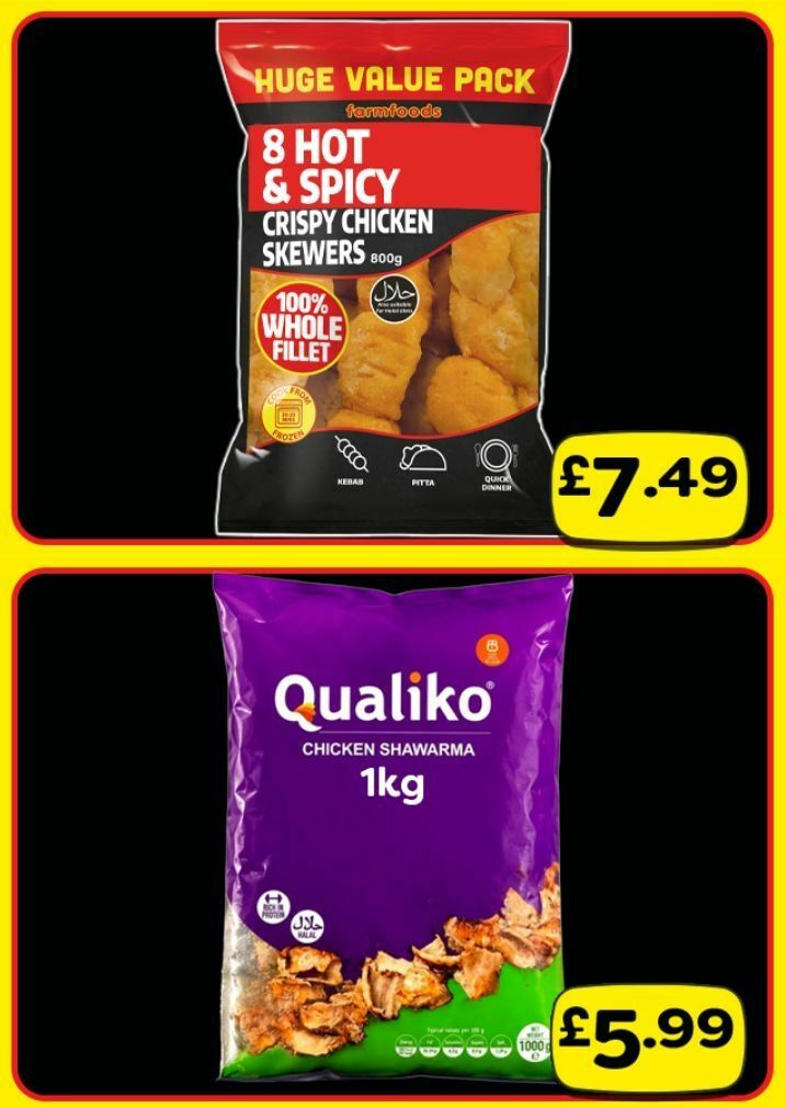 Farmfoods Offers from 8 August