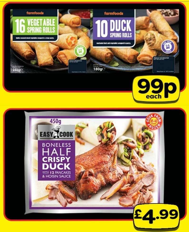 Farmfoods Offers from 22 August