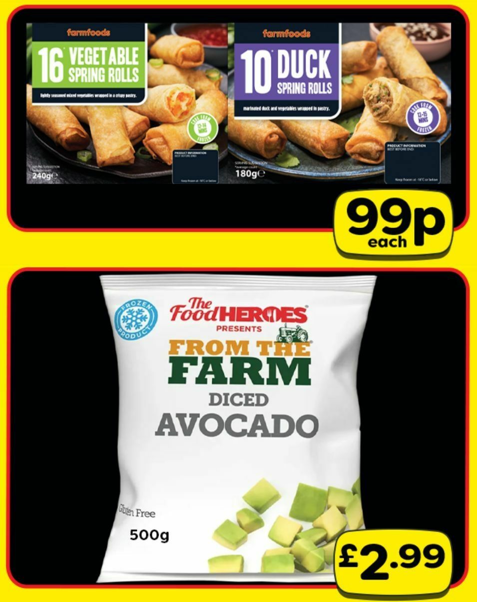 Farmfoods Offers from 29 August