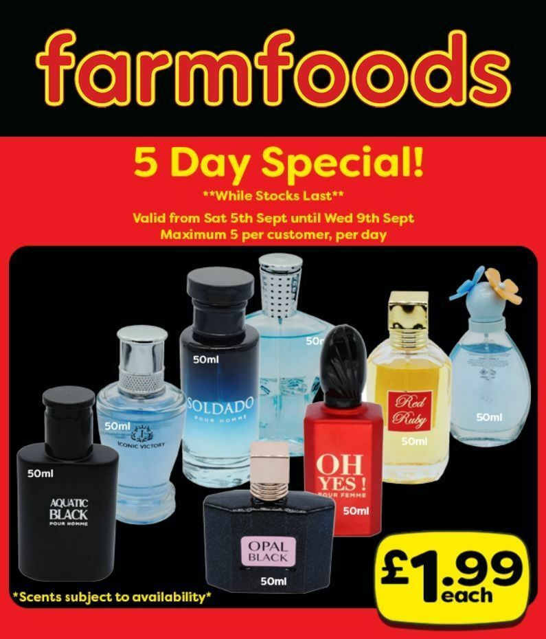 Farmfoods Offers from 5 September