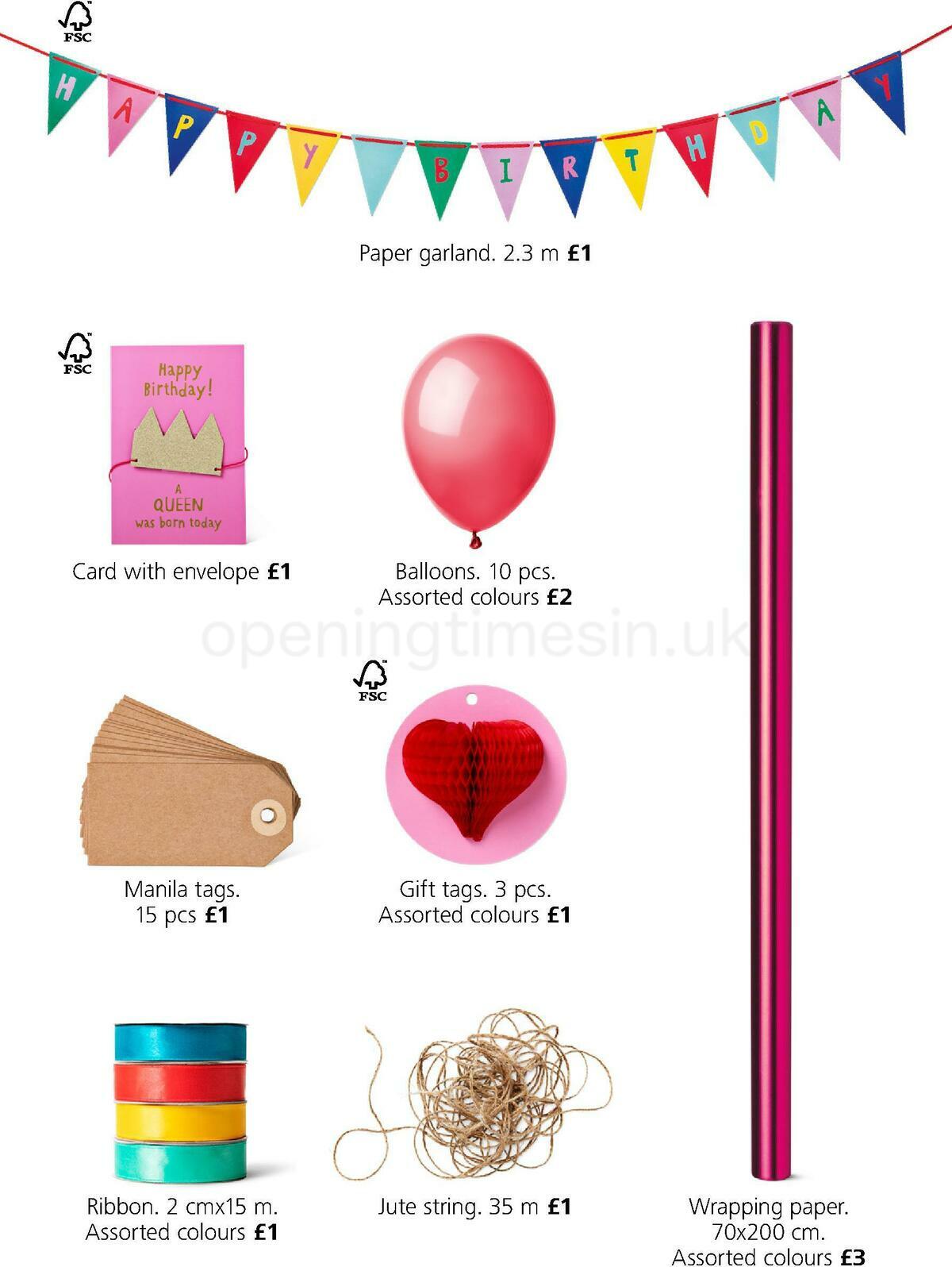 Flying Tiger Copenhagen Offers from 22 January