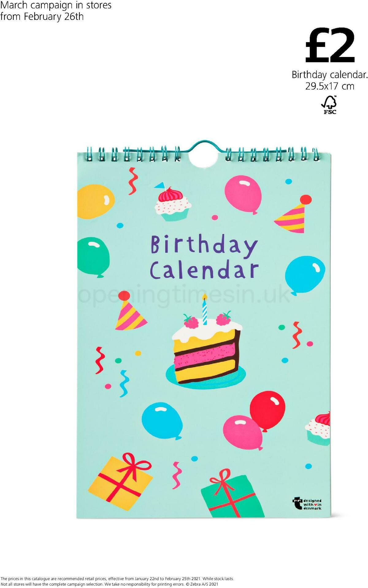 Flying Tiger Copenhagen Offers from 22 January