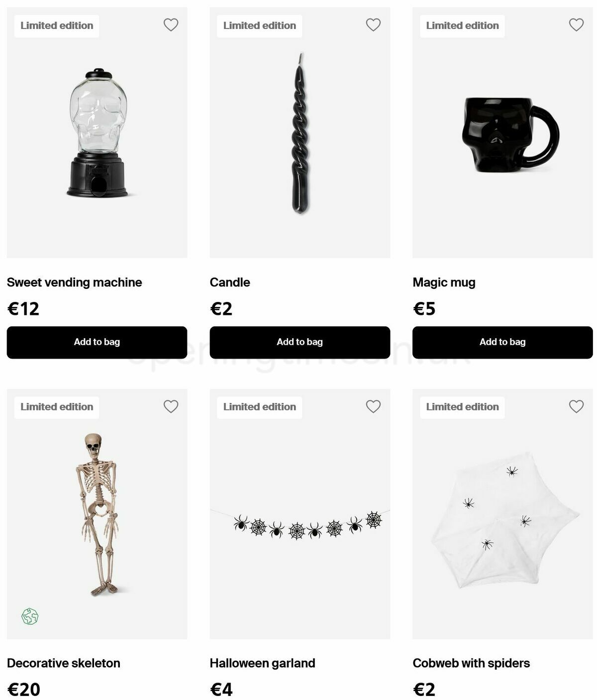 Flying Tiger Copenhagen Halloween Offers from 22 September