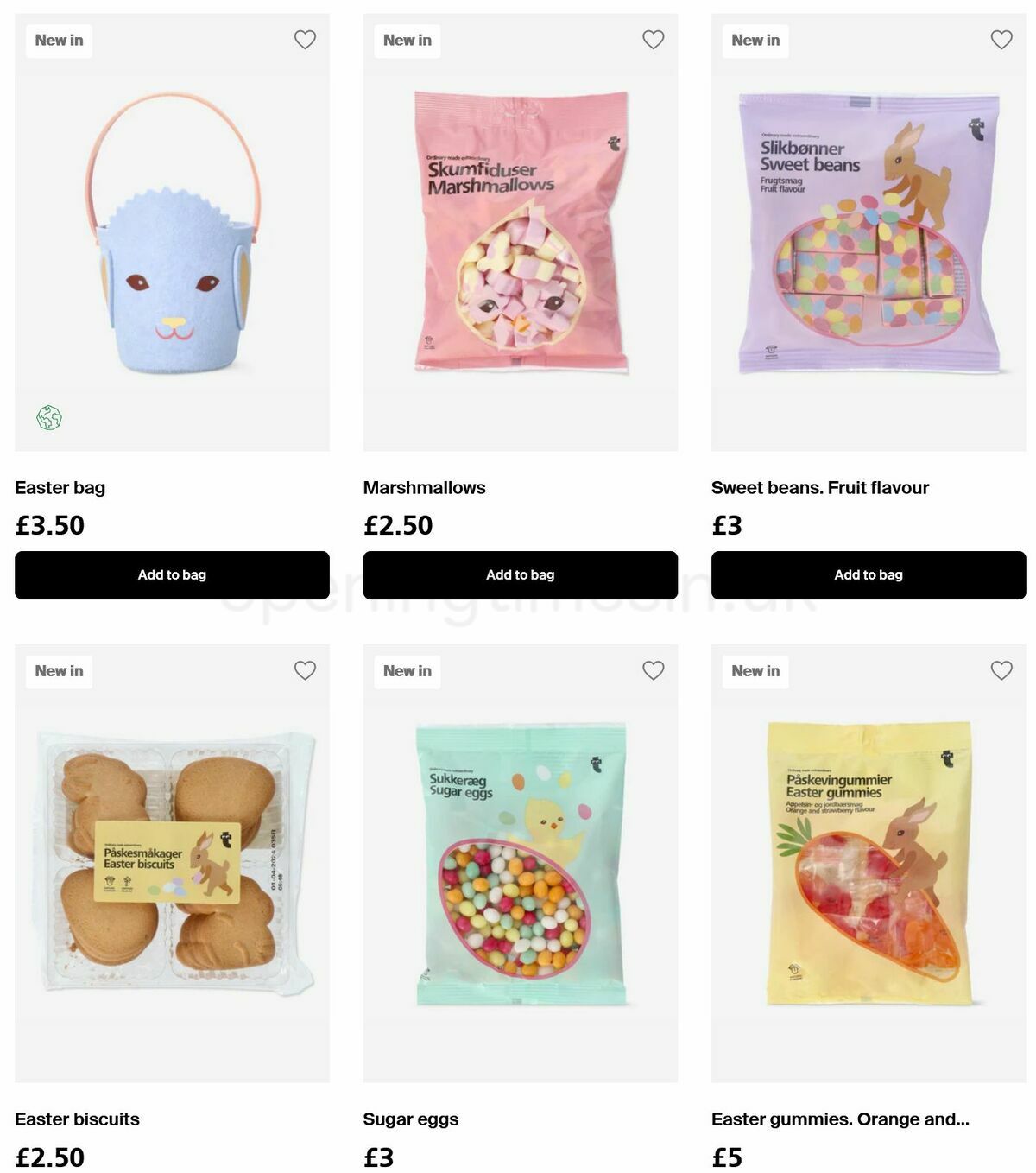 Flying Tiger Copenhagen Easter Offers from 12 February