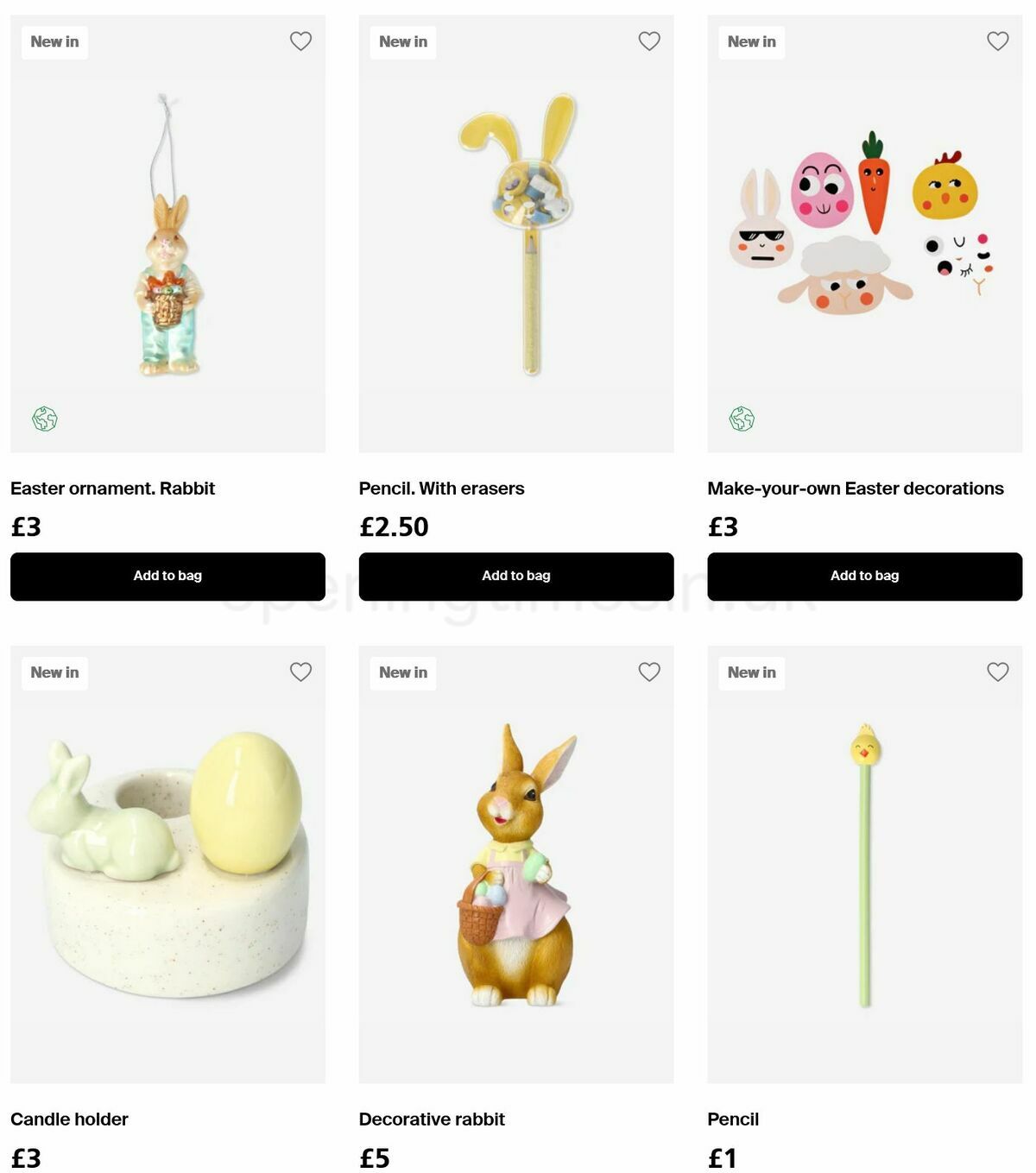 Flying Tiger Copenhagen Easter Offers from 12 February