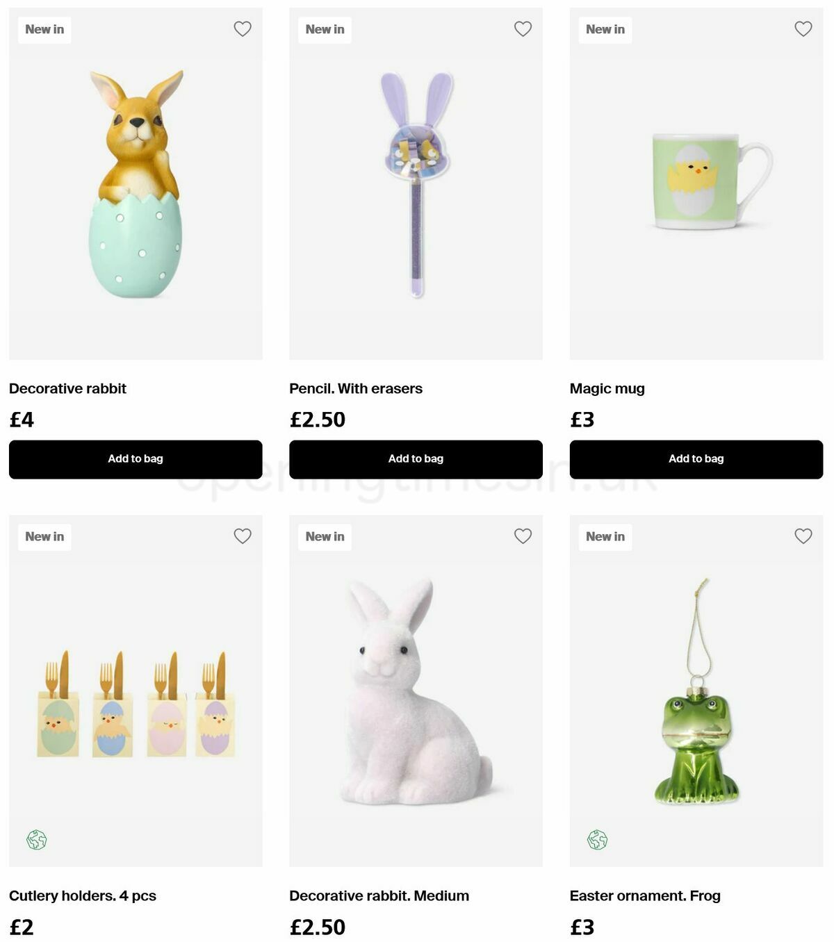 Flying Tiger Copenhagen Easter Offers from 12 February