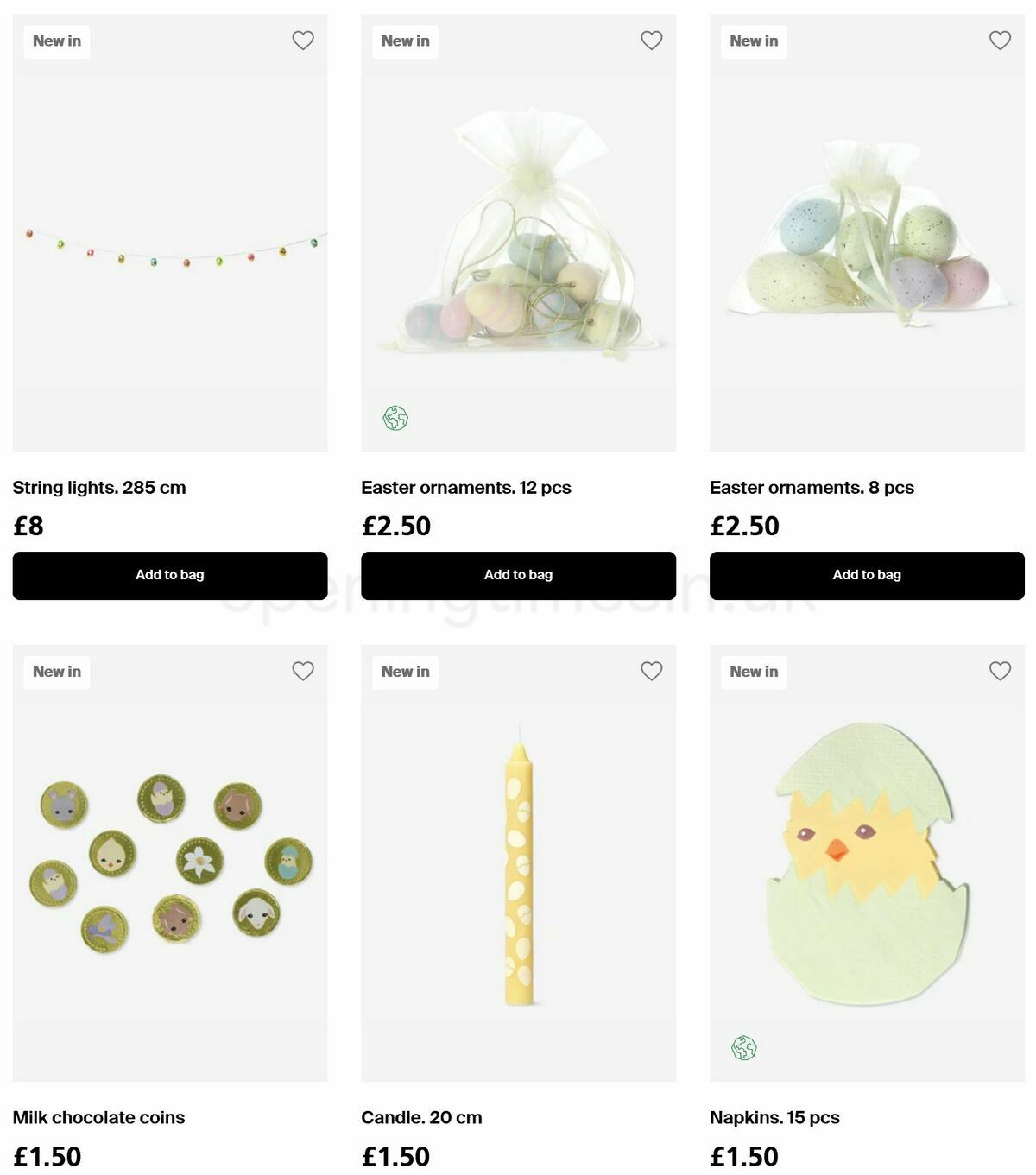 Flying Tiger Copenhagen Easter Offers from 12 February