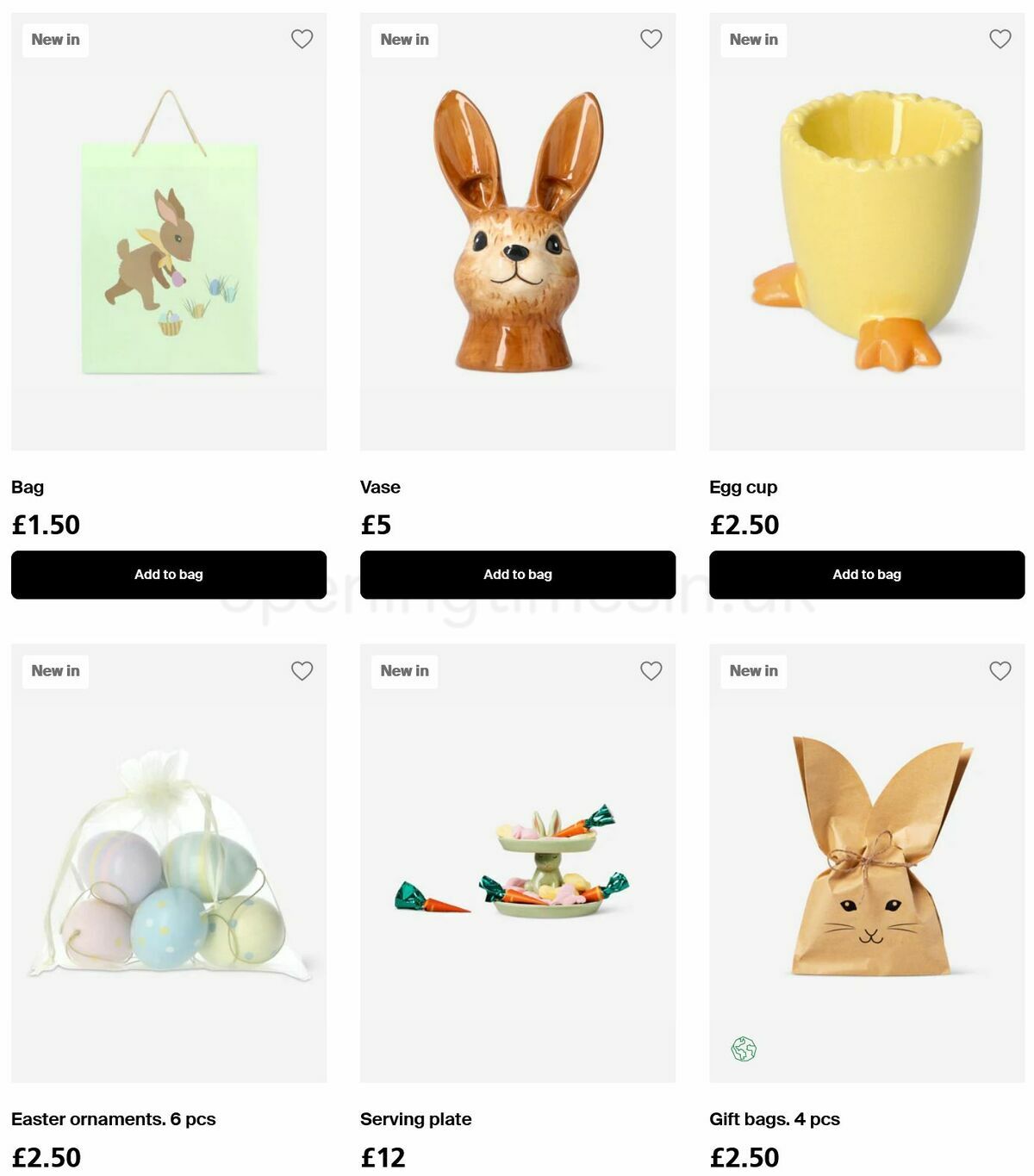 Flying Tiger Copenhagen Easter Offers from 12 February