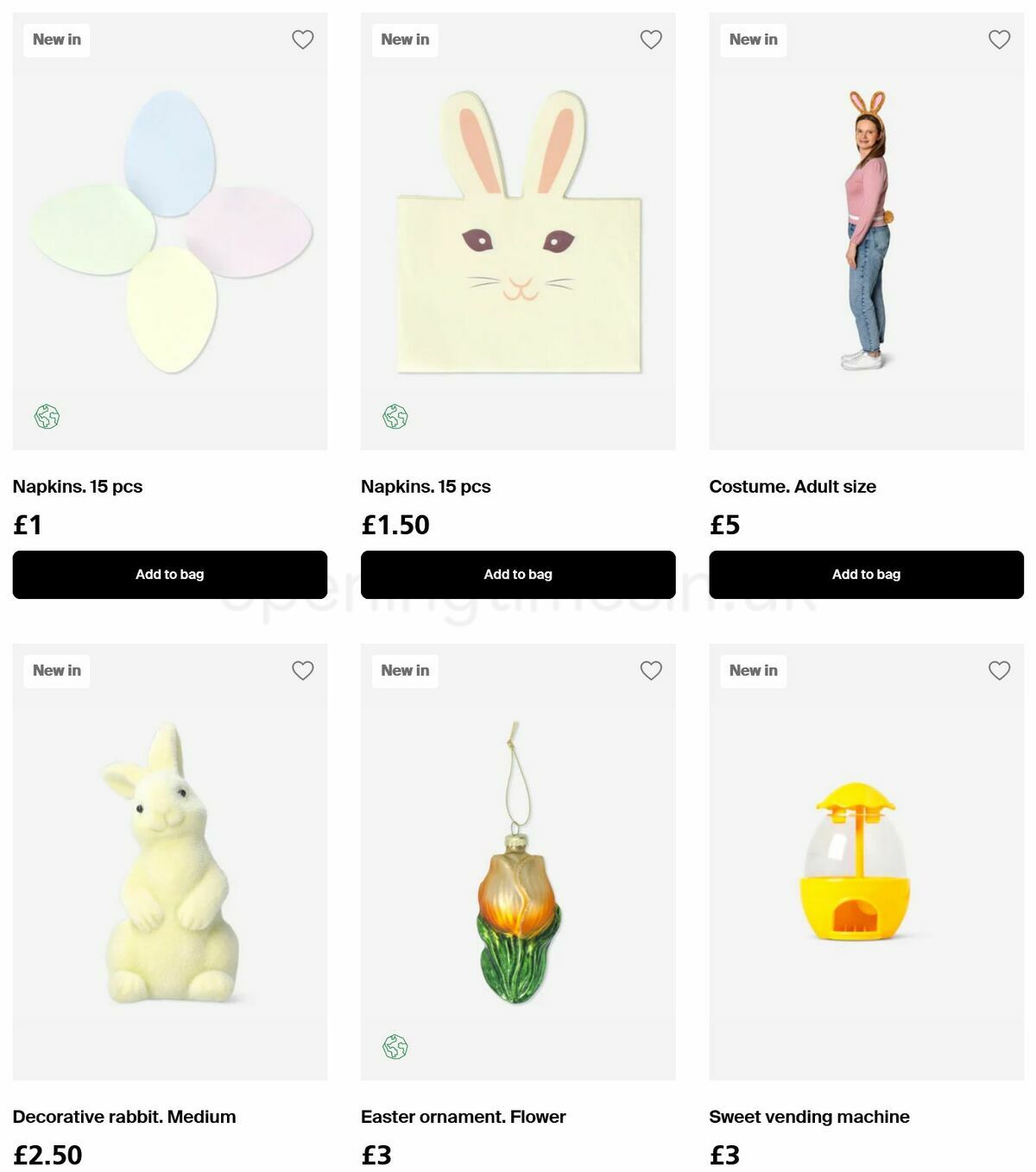 Flying Tiger Copenhagen Easter Offers from 12 February