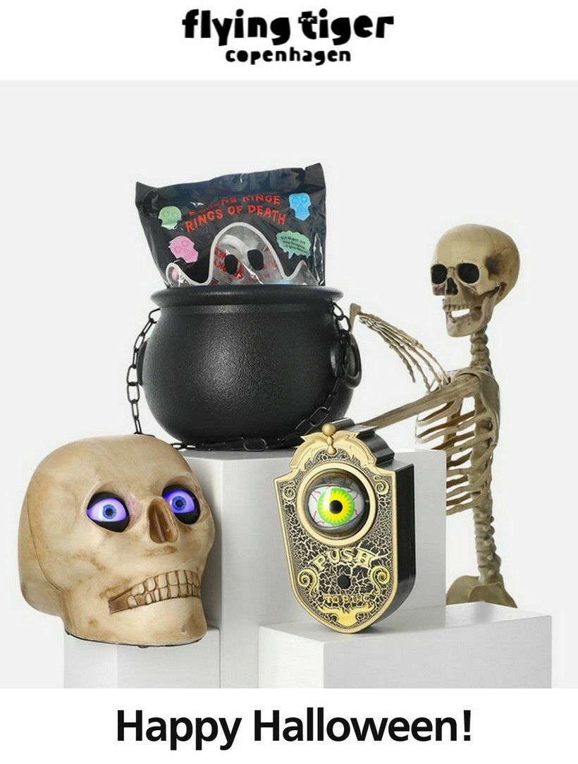 Flying Tiger Copenhagen Halloween Offers from 15 August