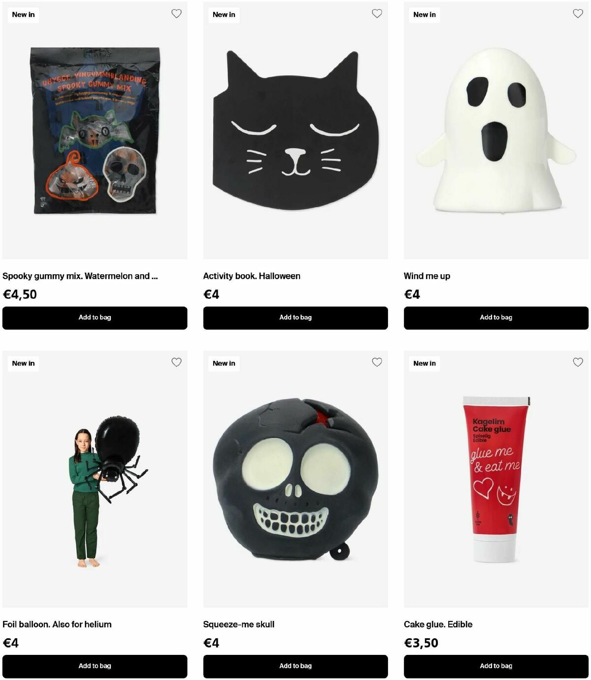 Flying Tiger Copenhagen Halloween Offers from 15 August