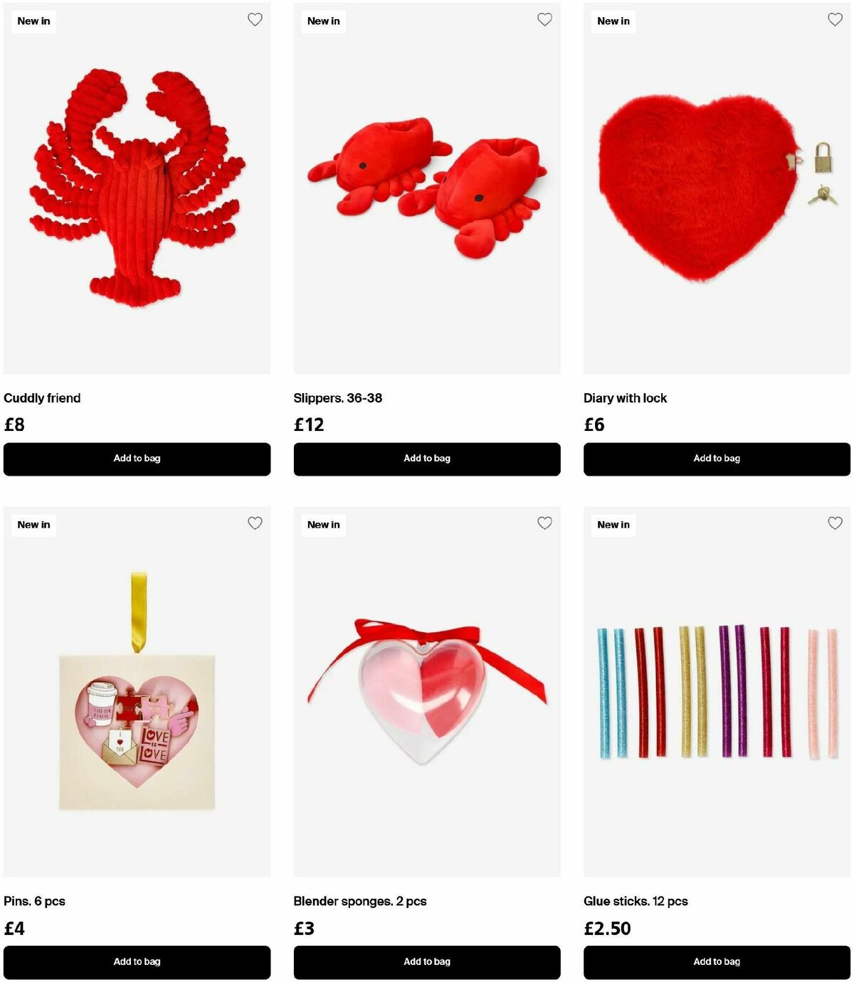 Flying Tiger Copenhagen Valentine's Day Offers from 13 January