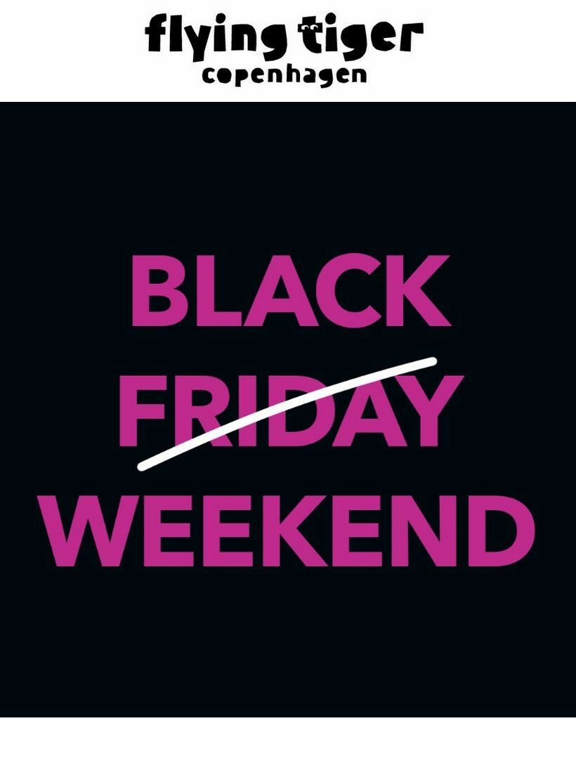 Flying Tiger Copenhagen Offers from 30 November