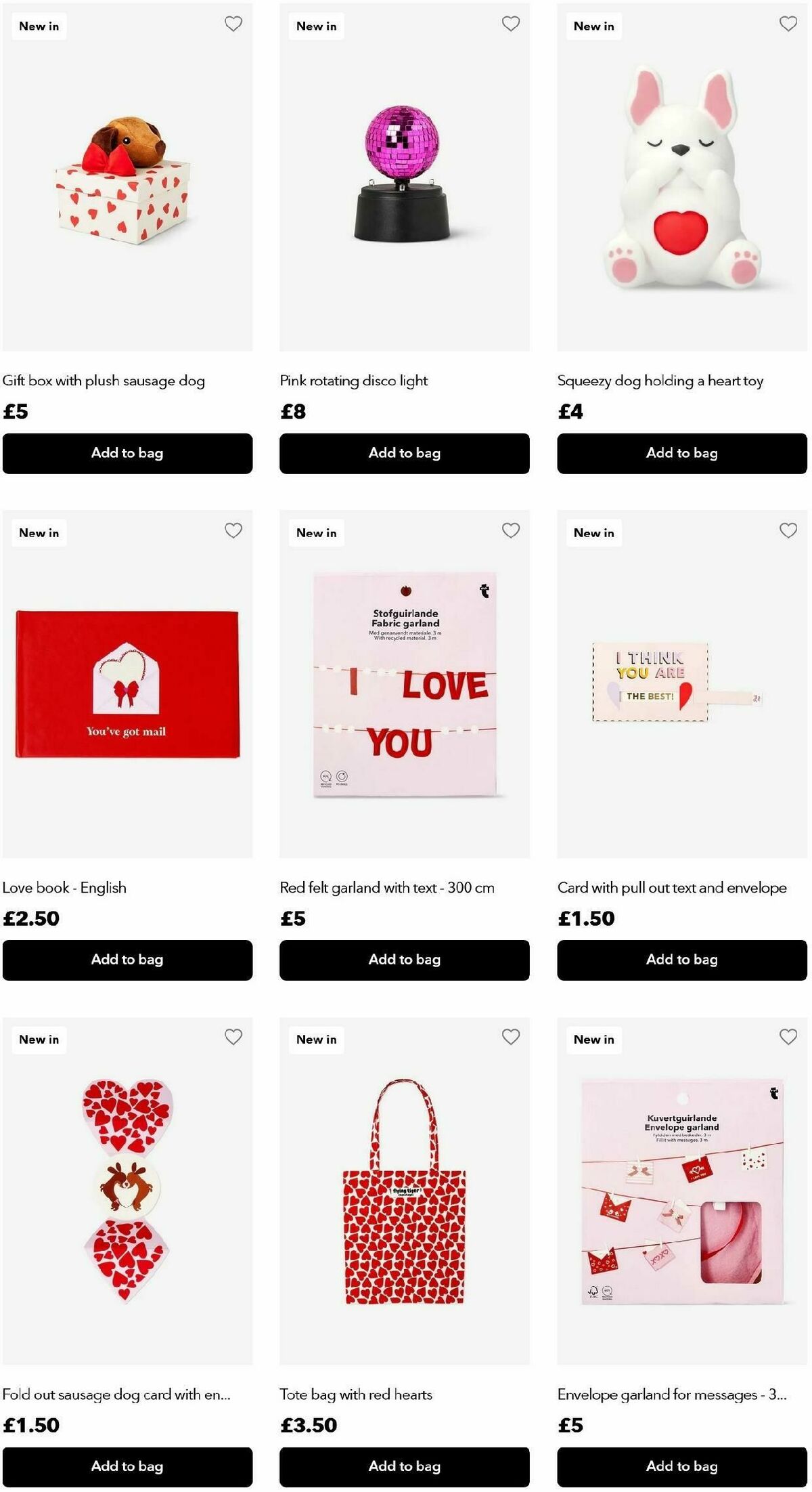 Flying Tiger Copenhagen Valentine's Day Offers from 30 January