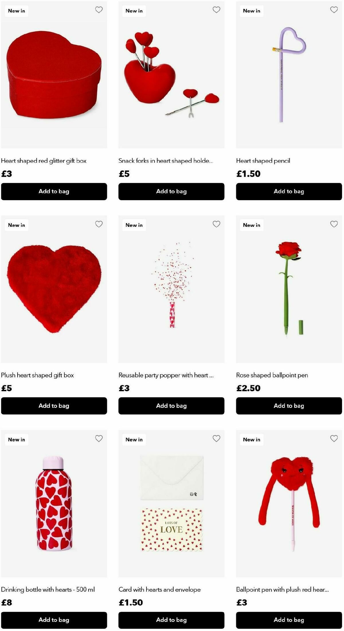 Flying Tiger Copenhagen Valentine's Day Offers from 30 January