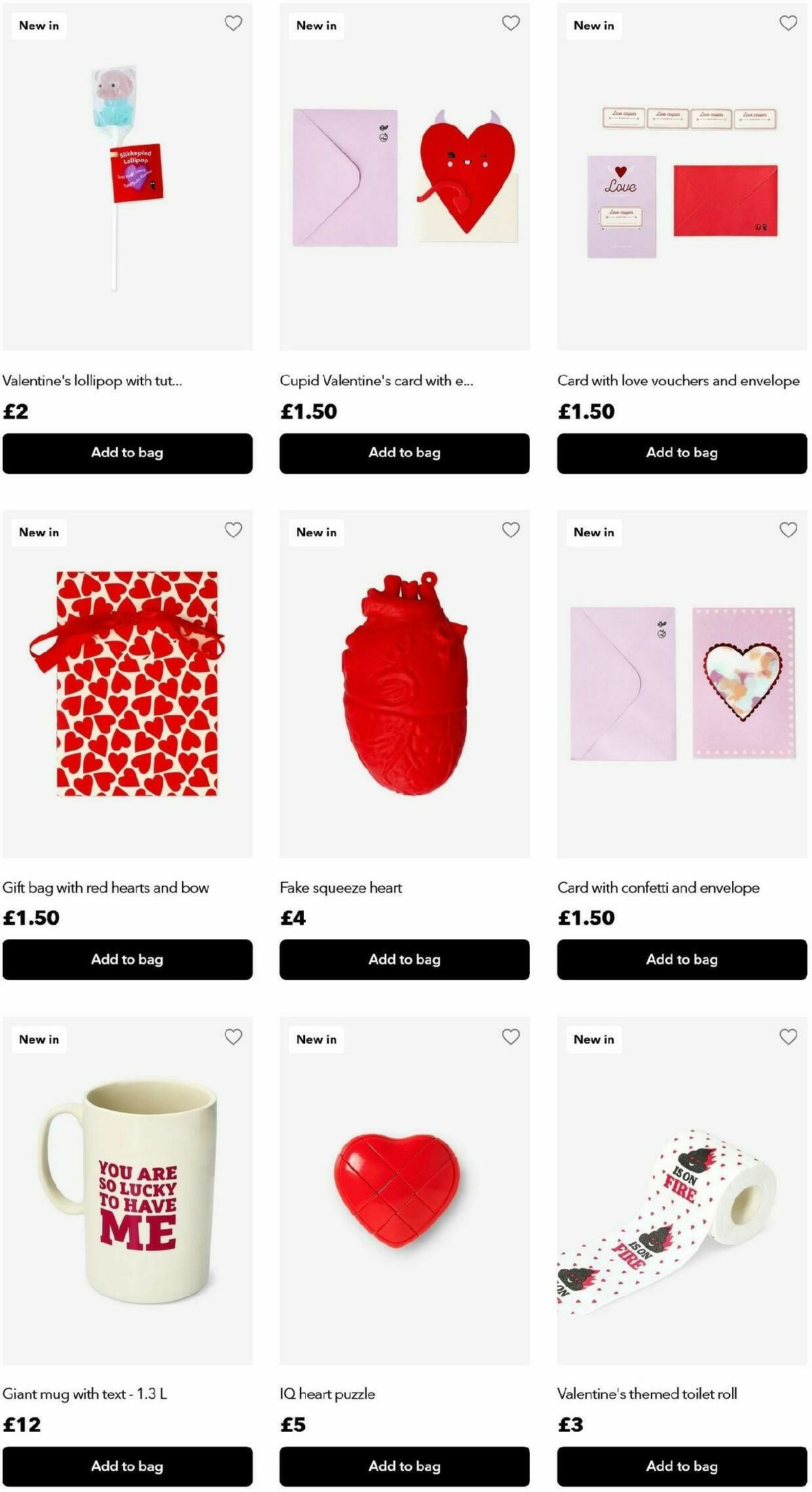 Flying Tiger Copenhagen Valentine's Day Offers from 30 January