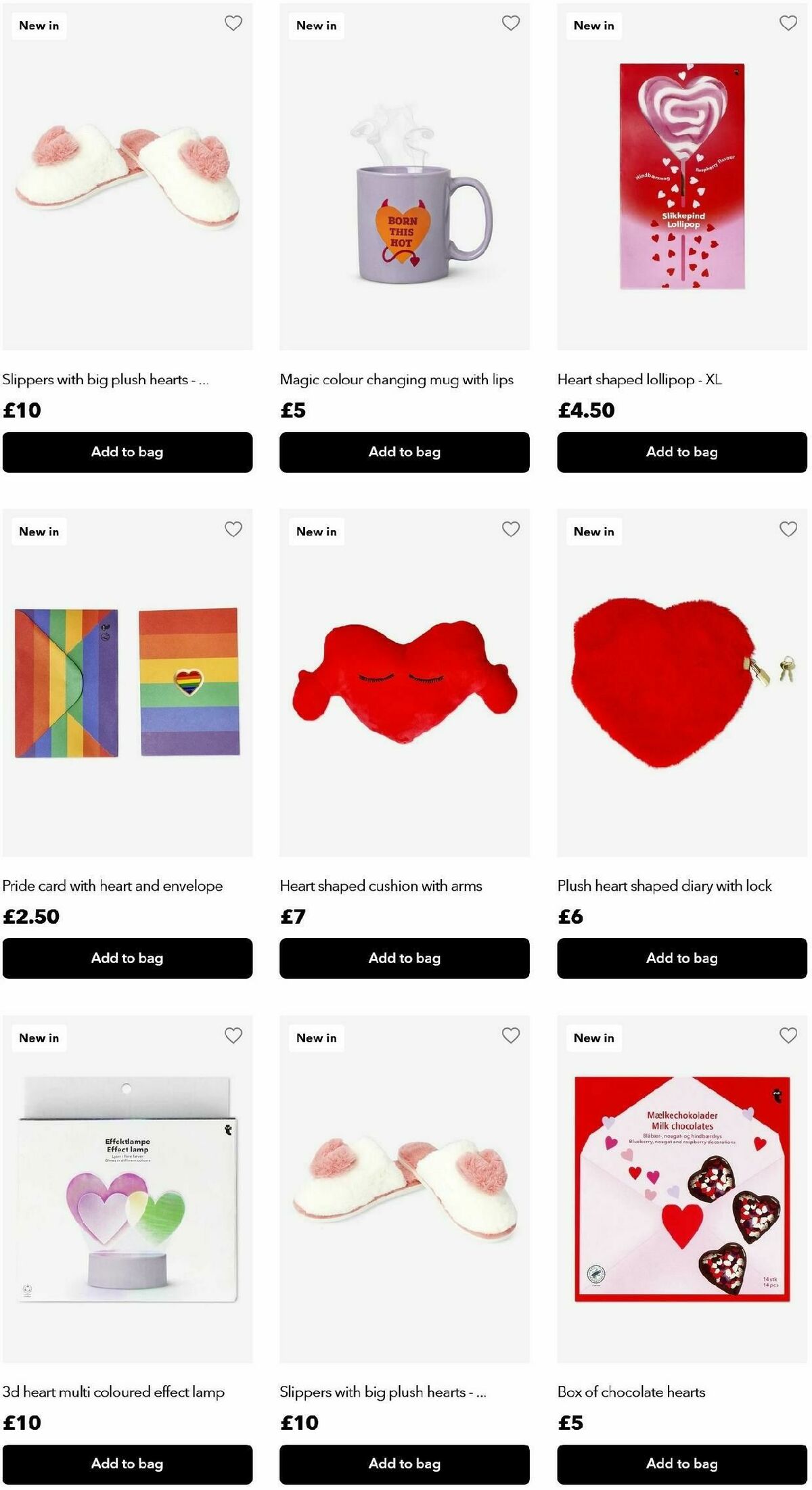 Flying Tiger Copenhagen Valentine's Day Offers from 30 January