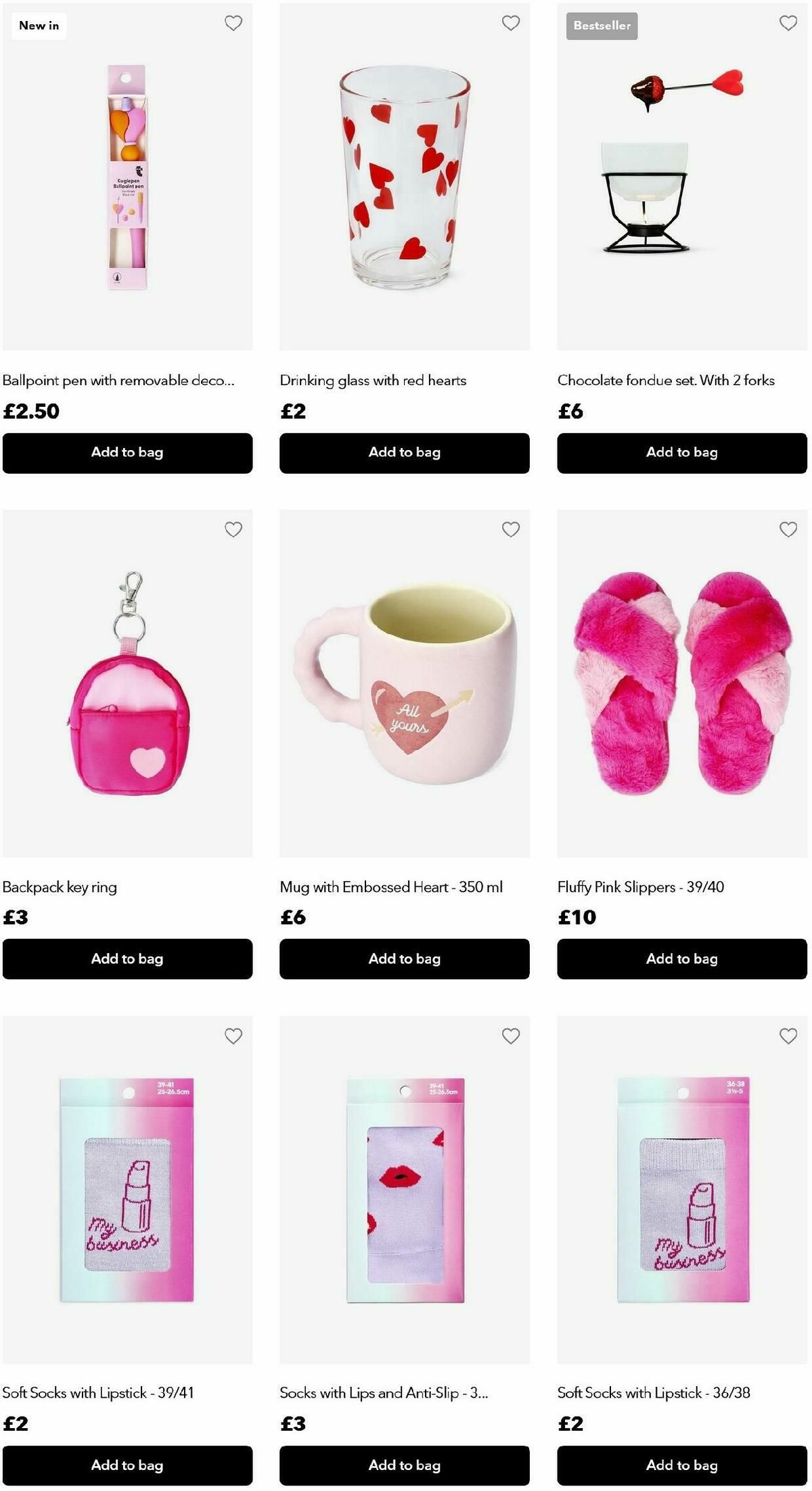 Flying Tiger Copenhagen Valentine's Day Offers from 30 January