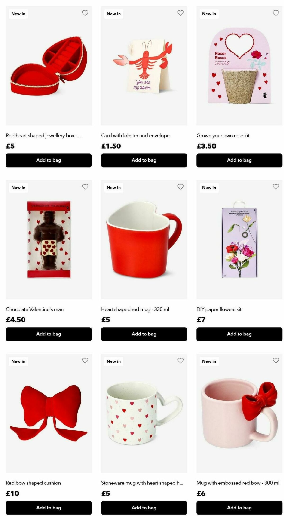 Flying Tiger Copenhagen Valentine's Day Offers from 30 January