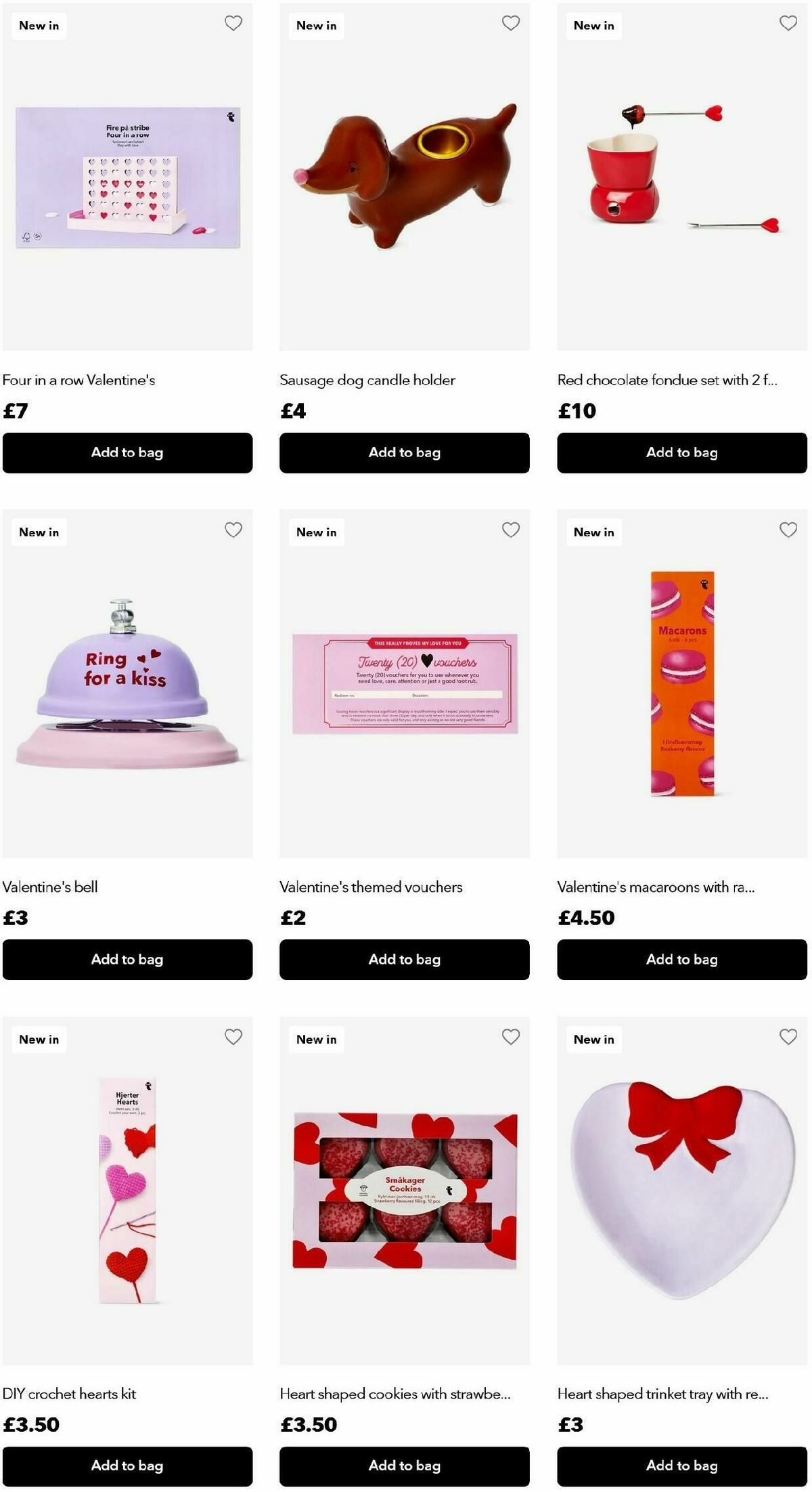 Flying Tiger Copenhagen Valentine's Day Offers from 30 January