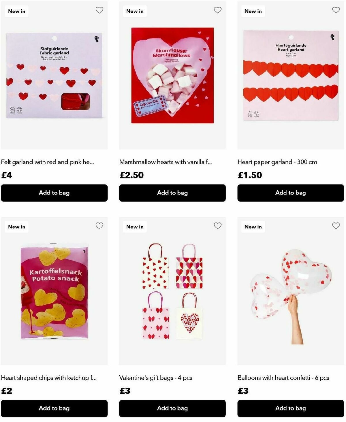 Flying Tiger Copenhagen Valentine's Day Offers from 30 January