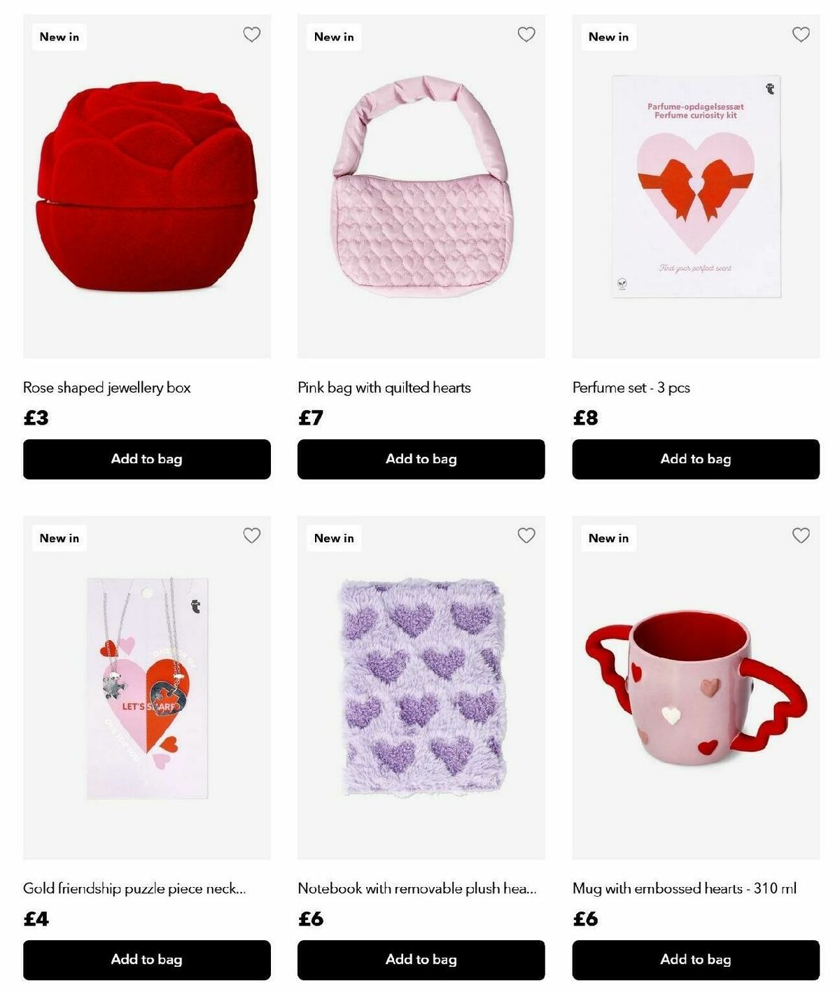 Flying Tiger Copenhagen Valentine's Day Offers from 30 January