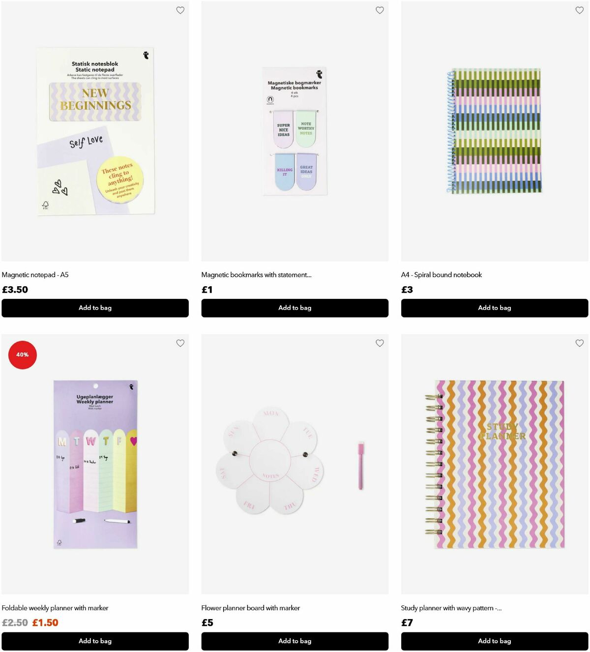 Flying Tiger Copenhagen Offers from 8 August