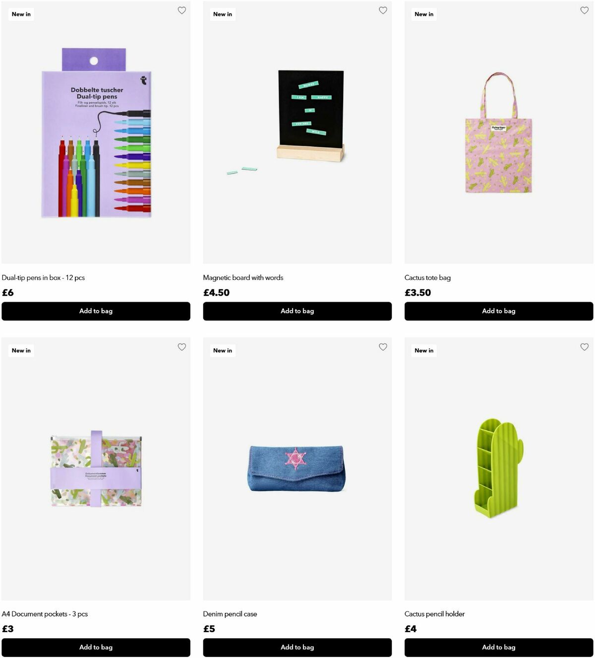 Flying Tiger Copenhagen Offers from 8 August