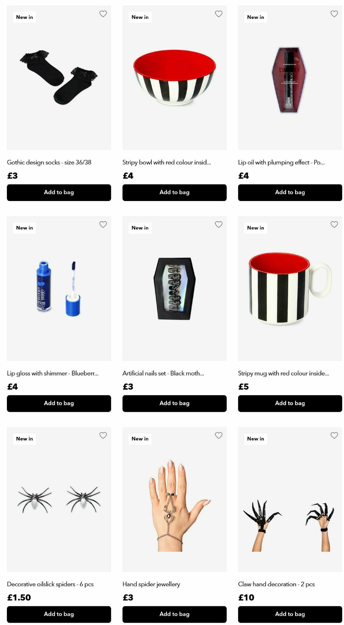 Flying Tiger Copenhagen Halloween Offers from 8 October