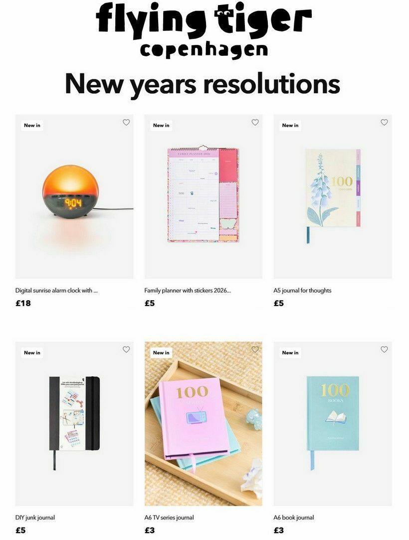 Flying Tiger Copenhagen Offers from 26 December