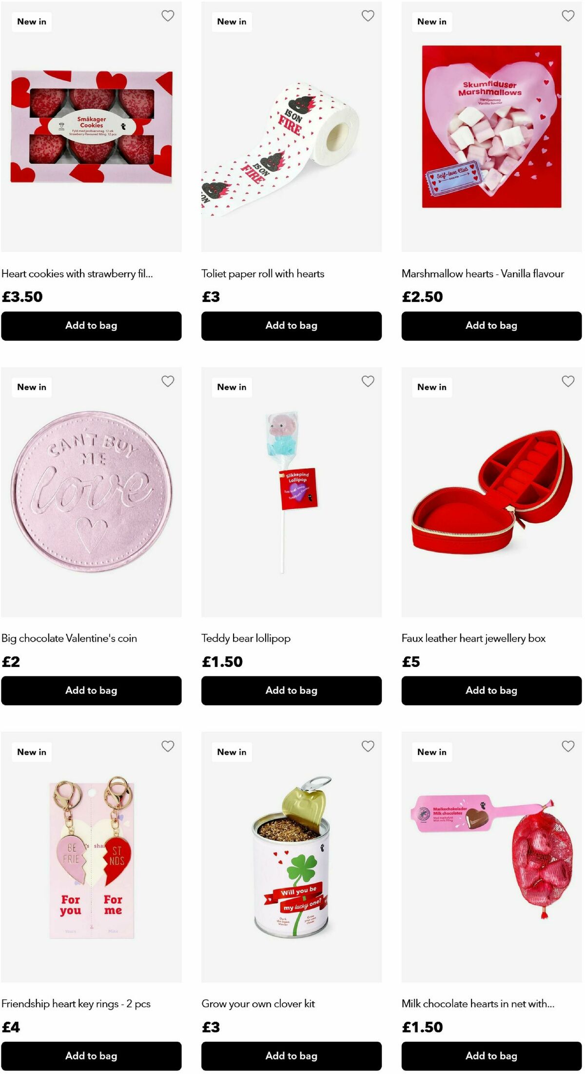 Flying Tiger Copenhagen Valentine's Day Offers from 29 January