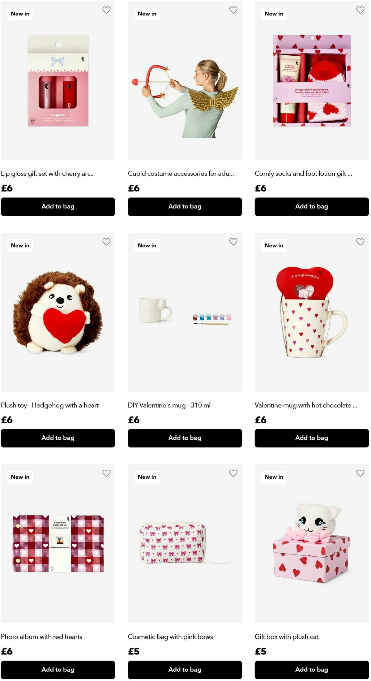 Flying Tiger Copenhagen Valentine's Day Offers from 29 January