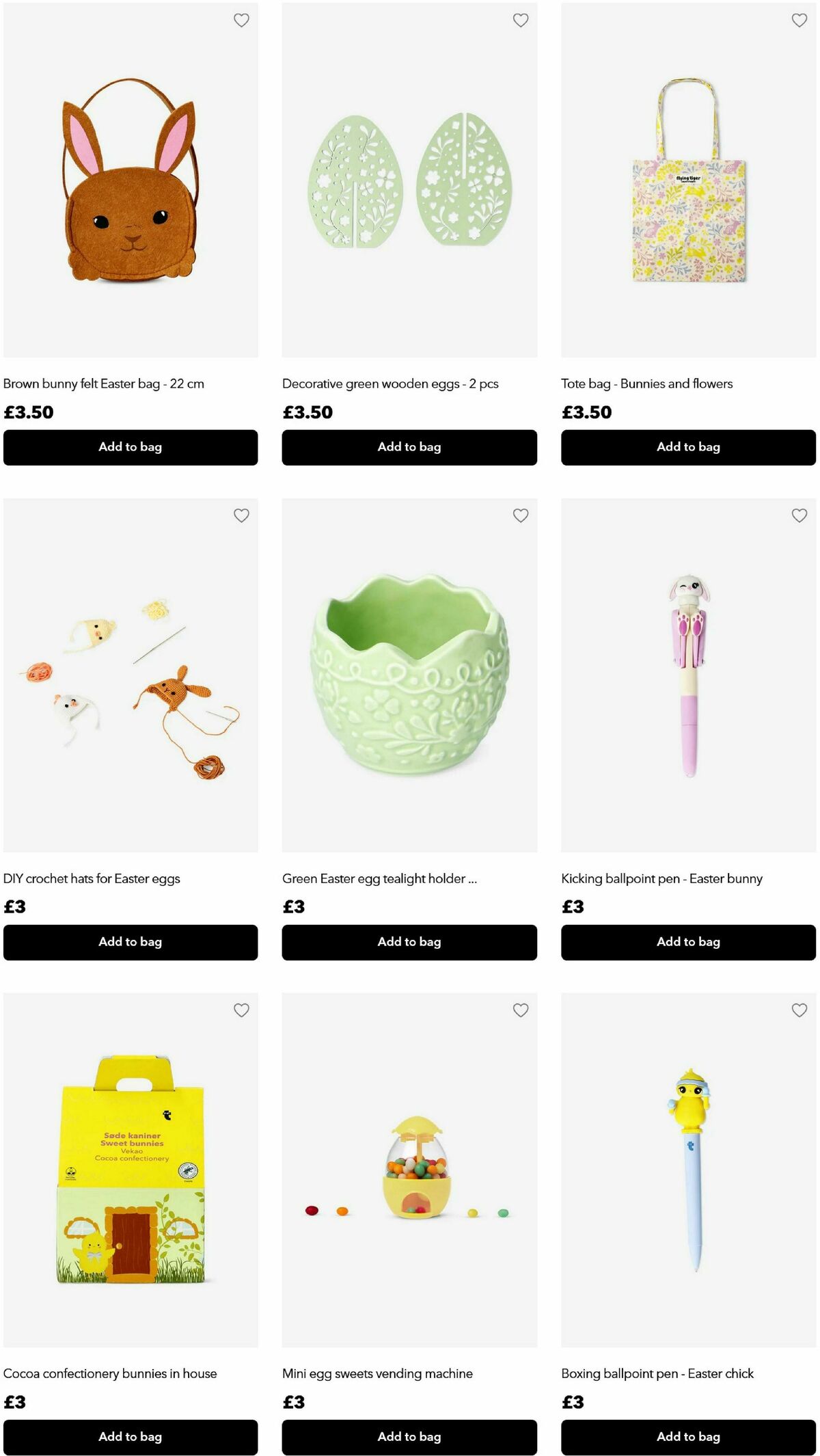 Flying Tiger Copenhagen Easter Offers from 17 March