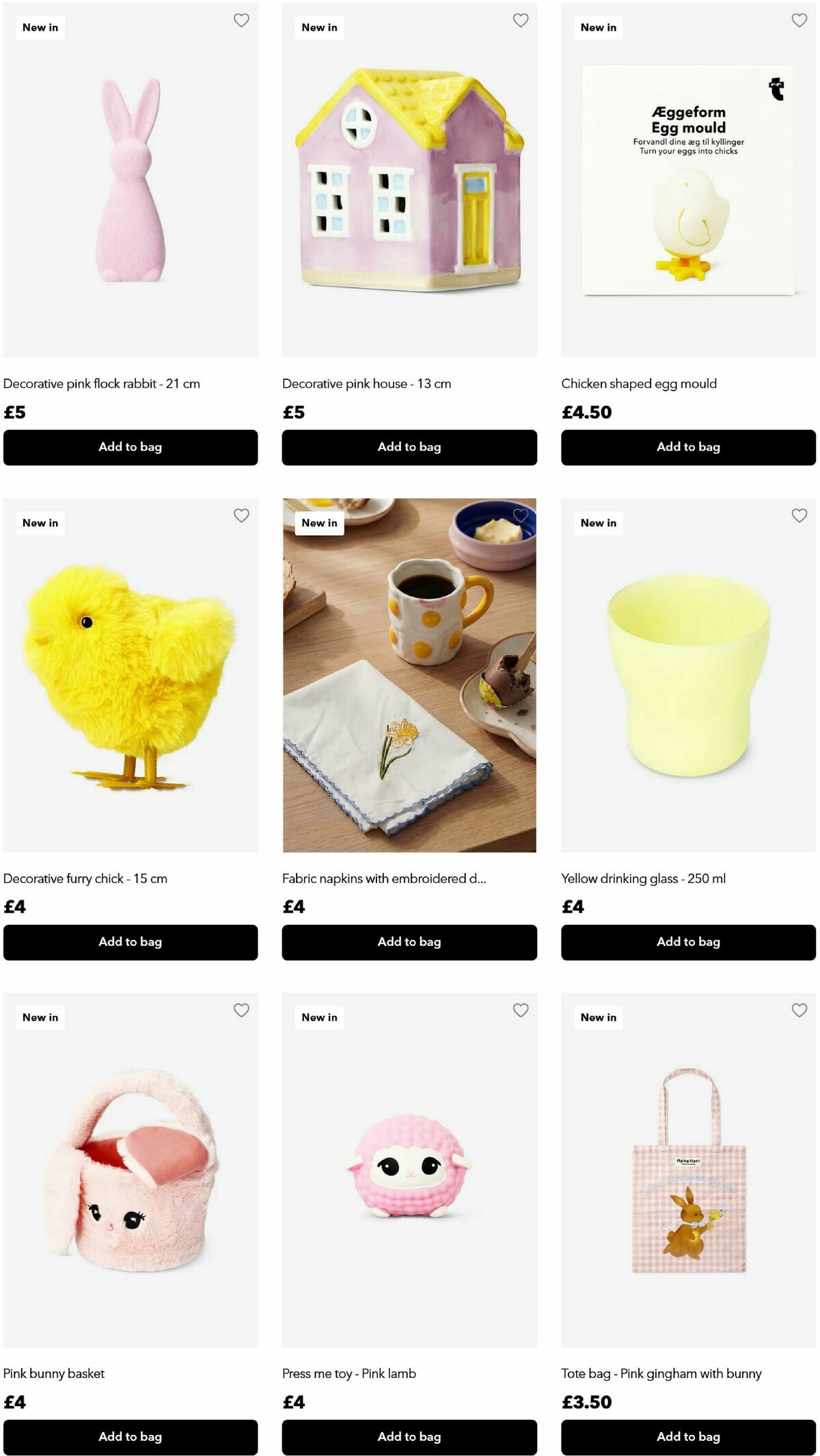 Flying Tiger Copenhagen Easter Offers from 17 March