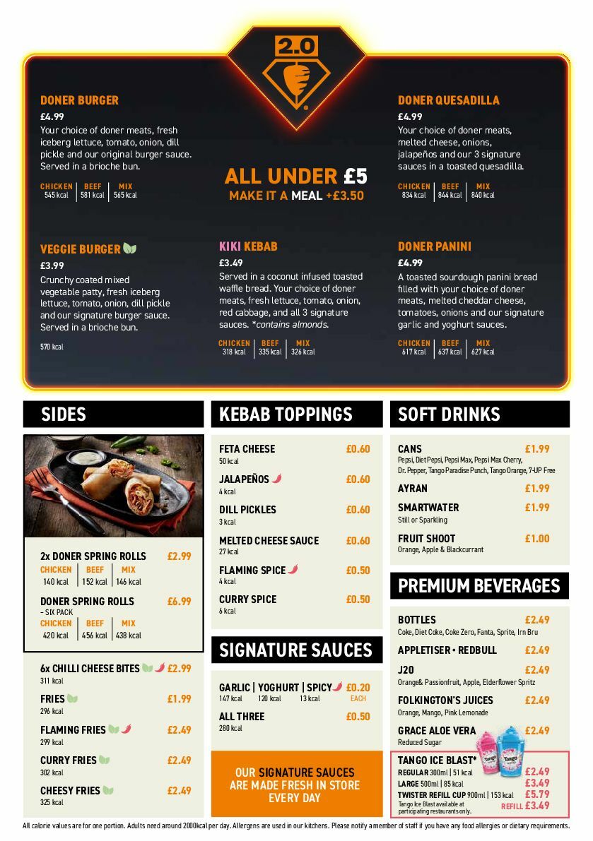 German Doner Kebab Offers from 23 June