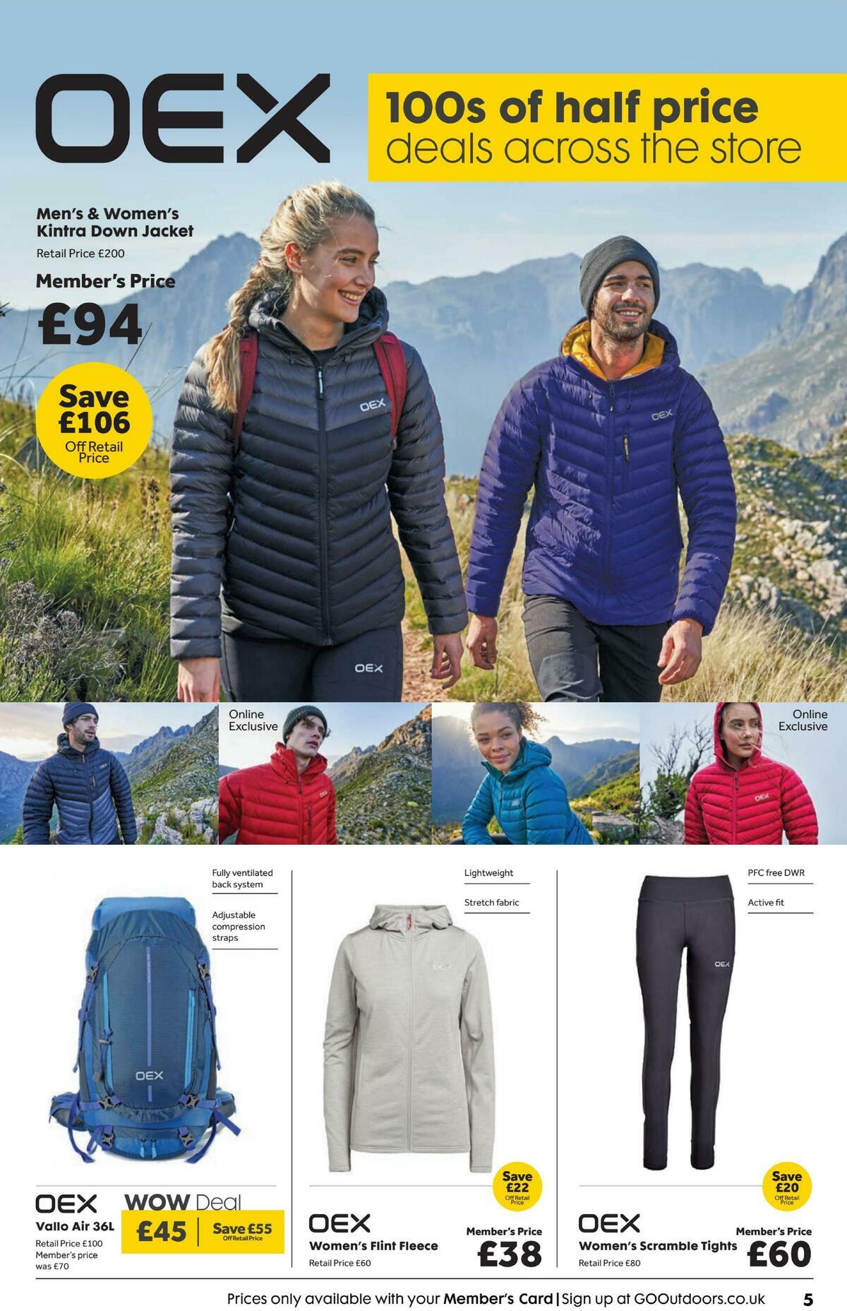 GO Outdoors Offers from 21 February