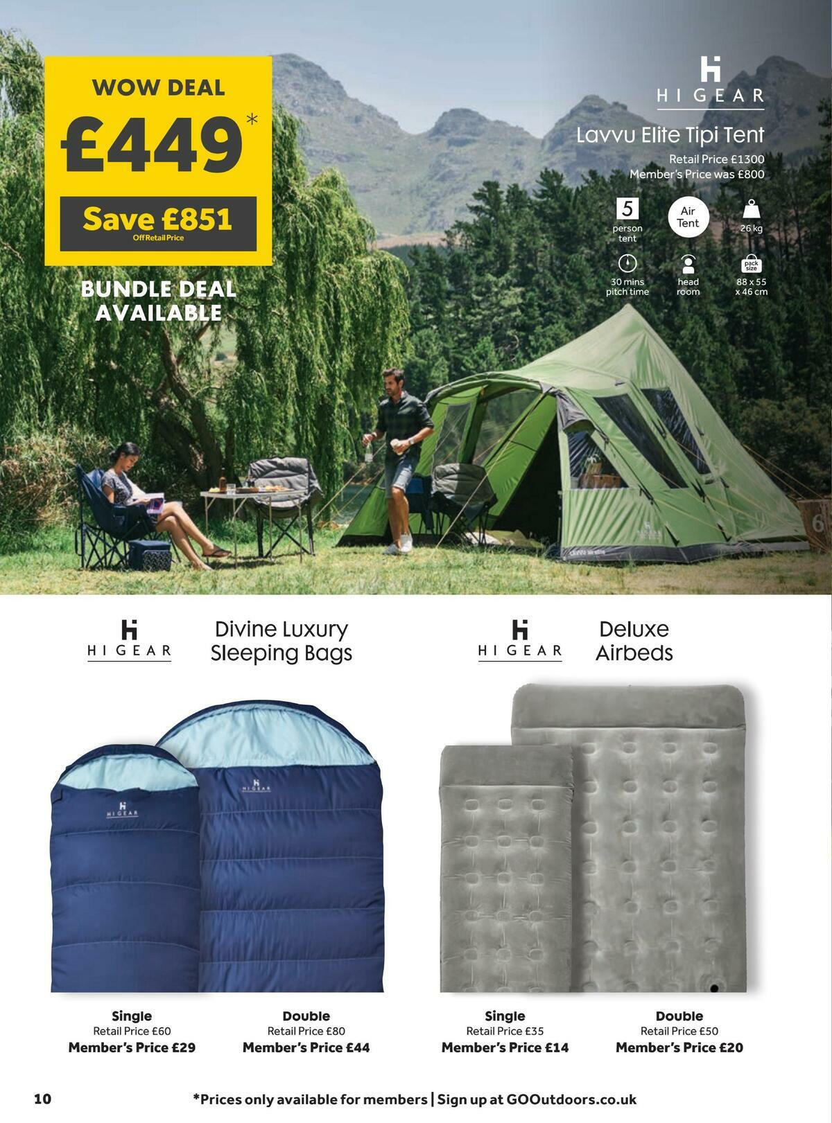 GO Outdoors Offers from 21 March