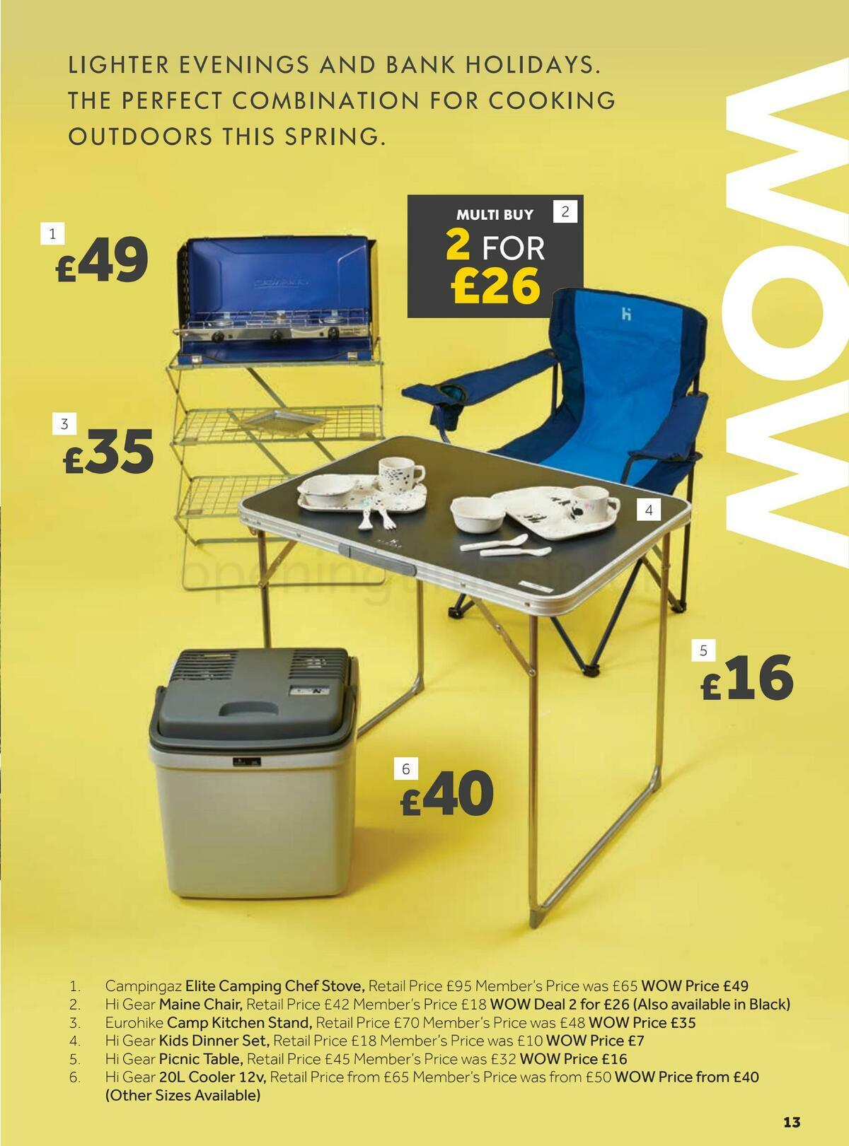 GO Outdoors Offers from 21 March