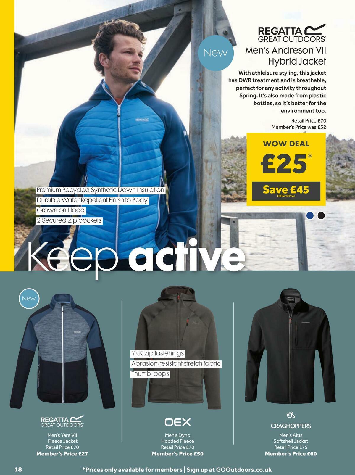 GO Outdoors Offers from 21 March