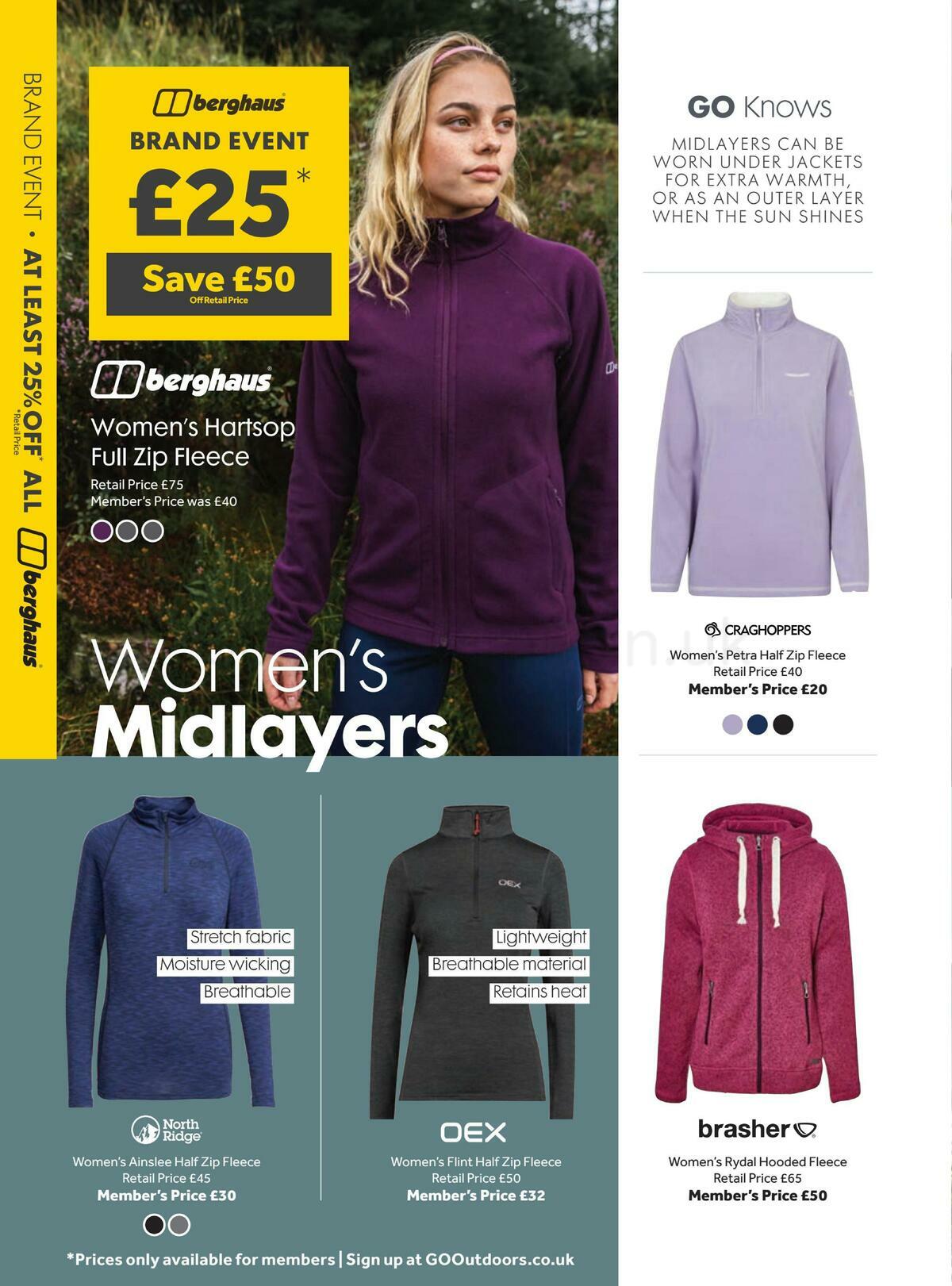 GO Outdoors Offers from 21 March