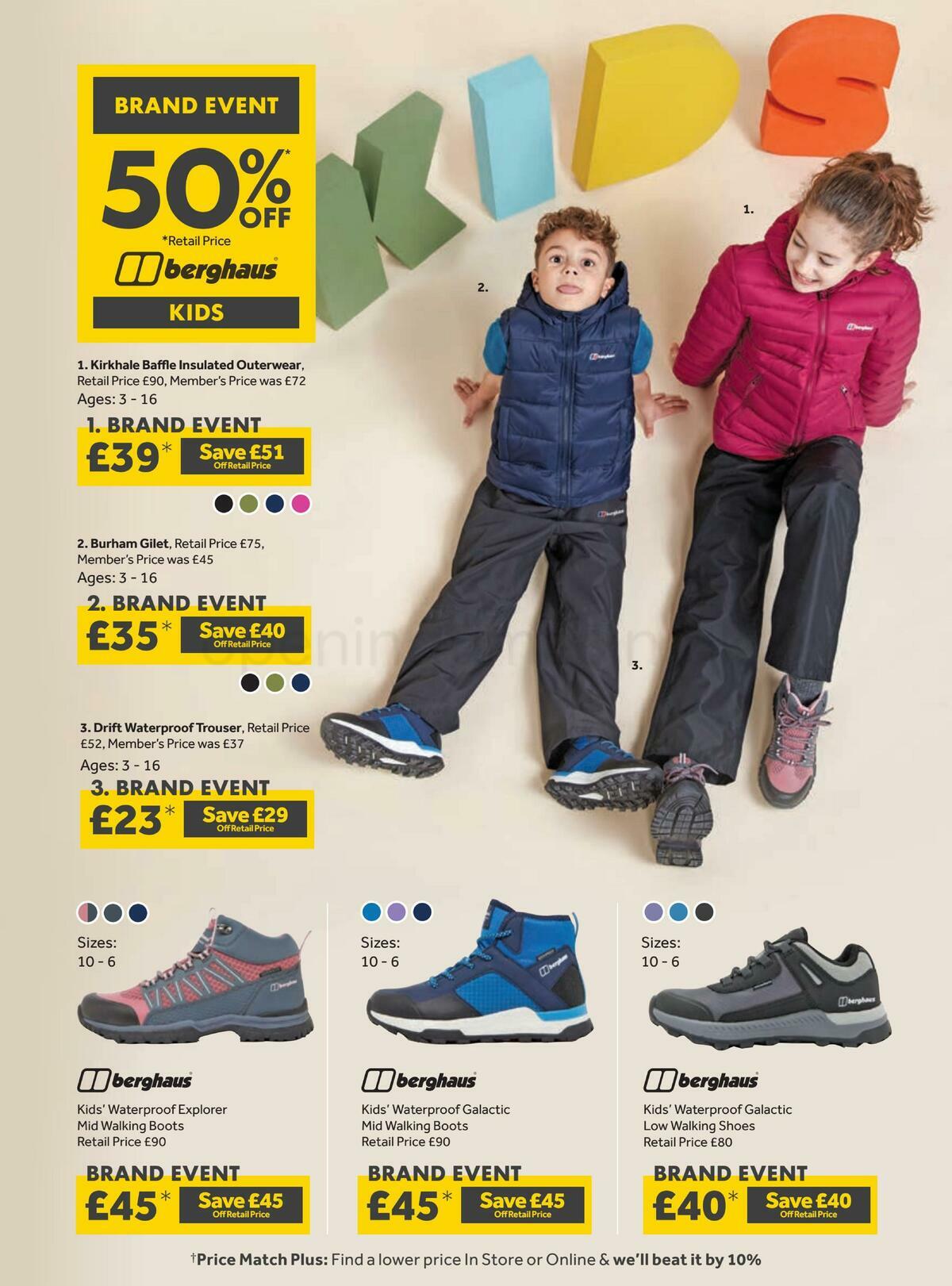 GO Outdoors Offers from 21 March