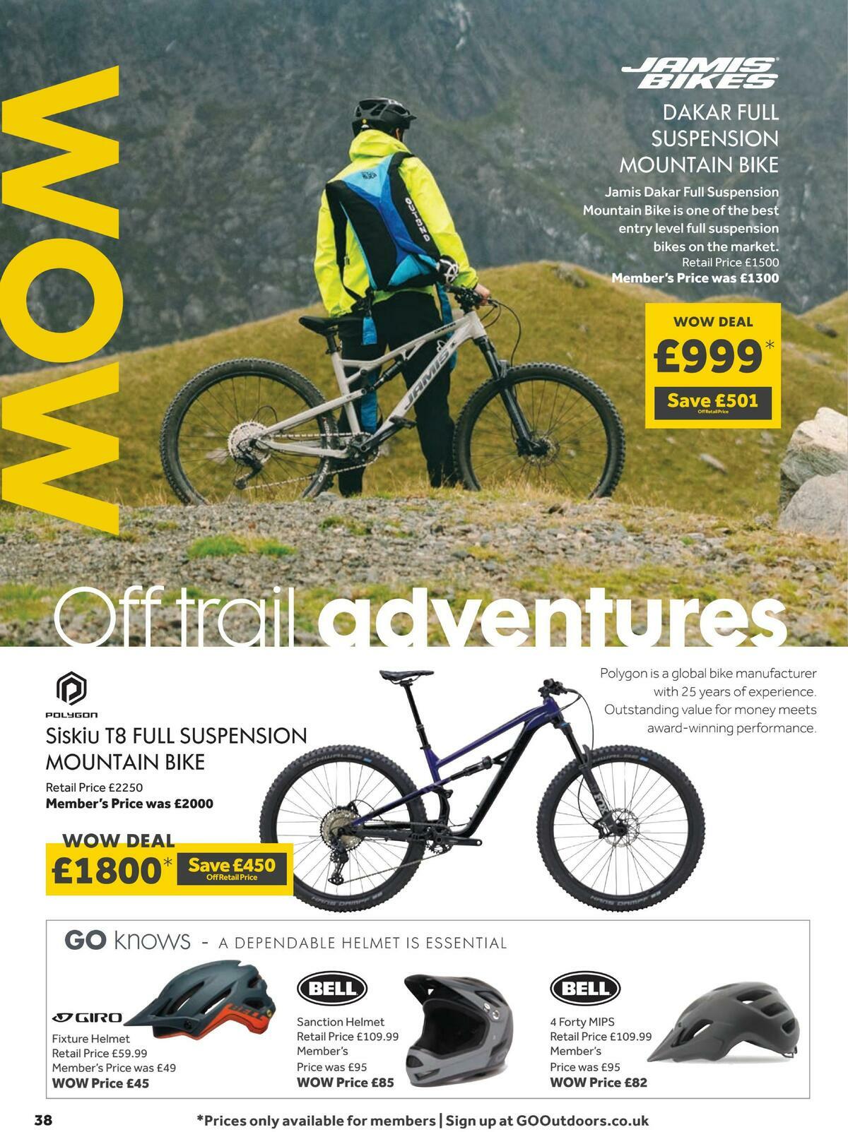 GO Outdoors Offers from 21 March