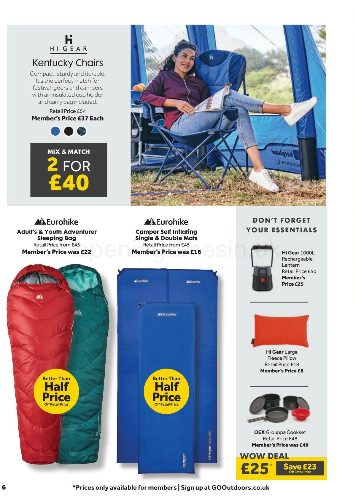 GO Outdoors Offers from 21 March