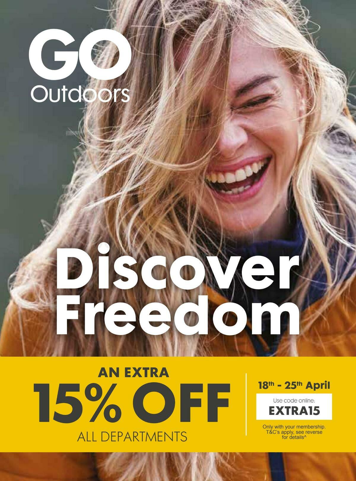 GO Outdoors Offers from 18 April