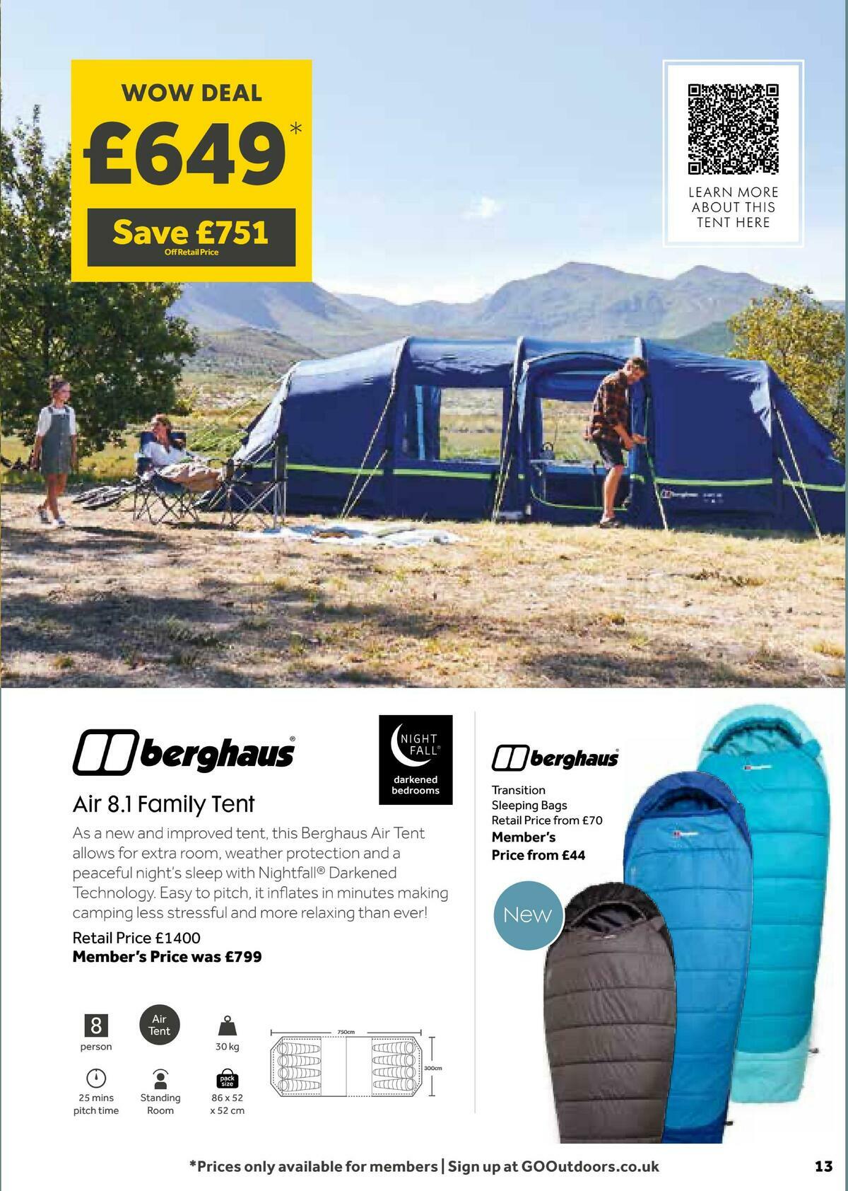 GO Outdoors Offers from 18 April