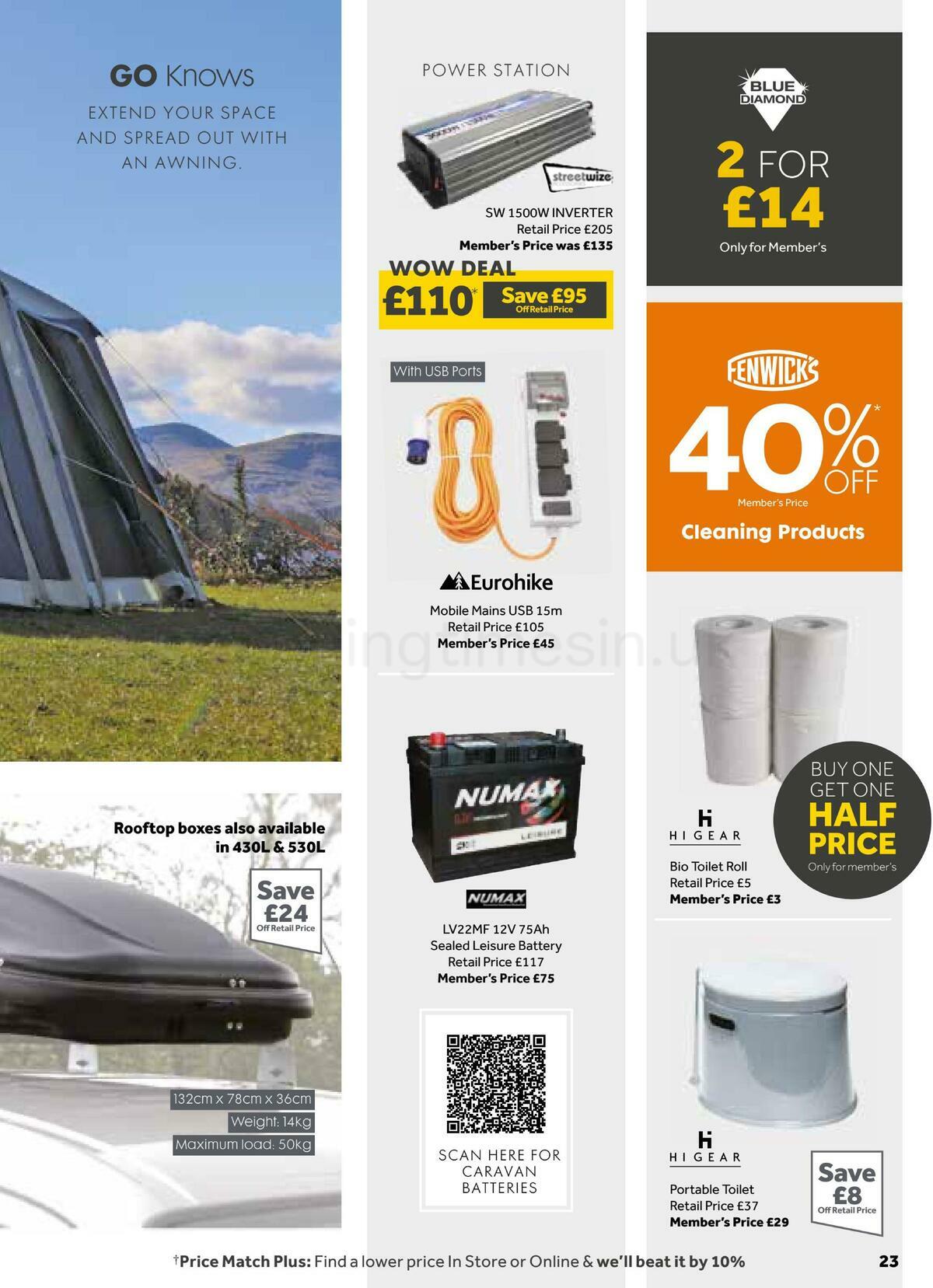 GO Outdoors Offers from 18 April