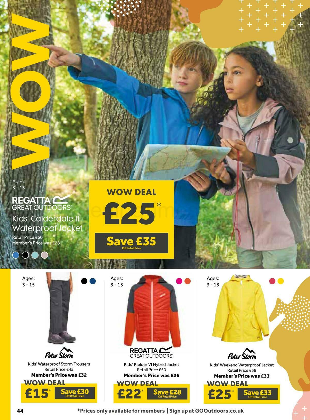 GO Outdoors Offers from 18 April