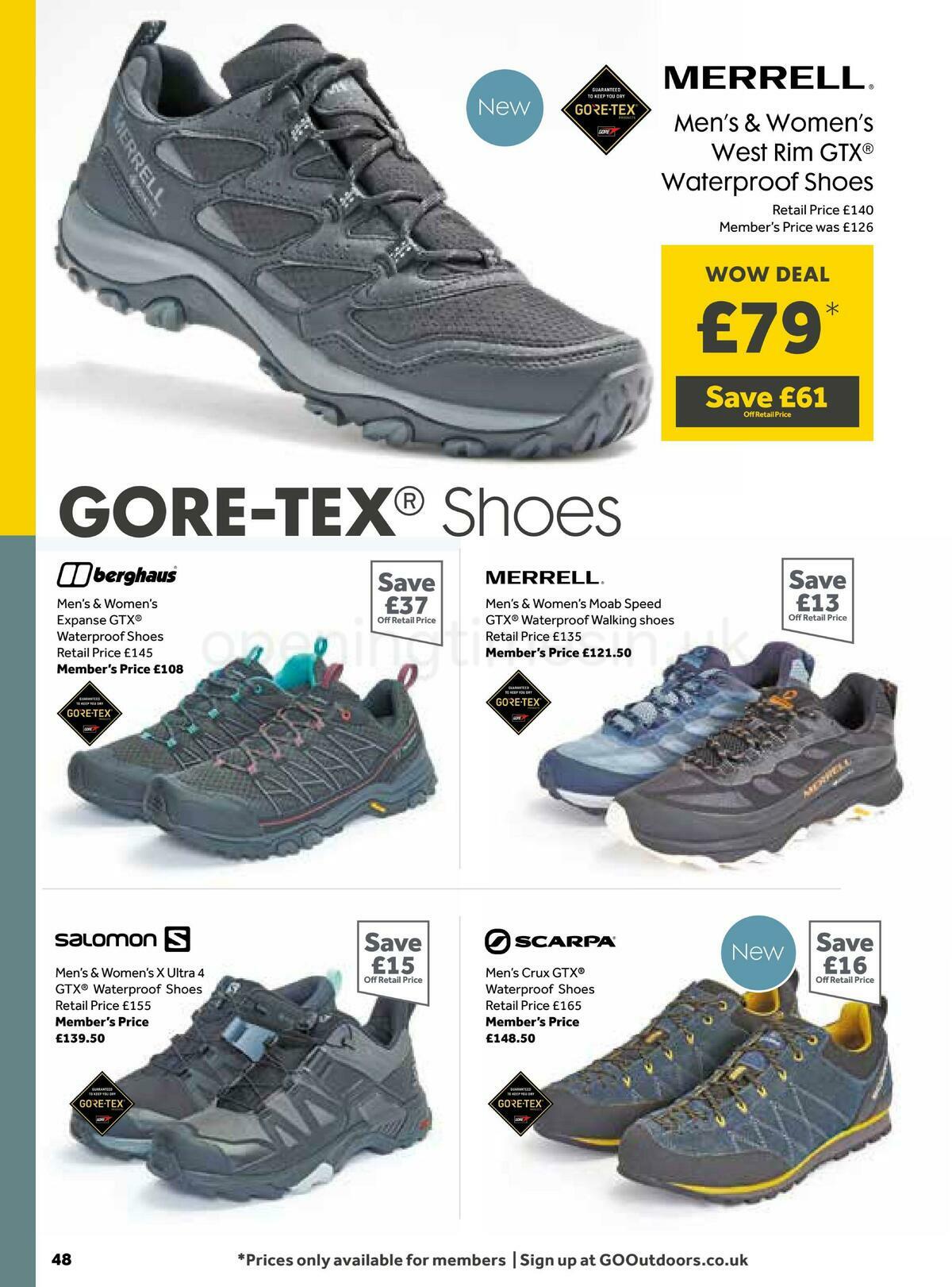 GO Outdoors Offers from 18 April
